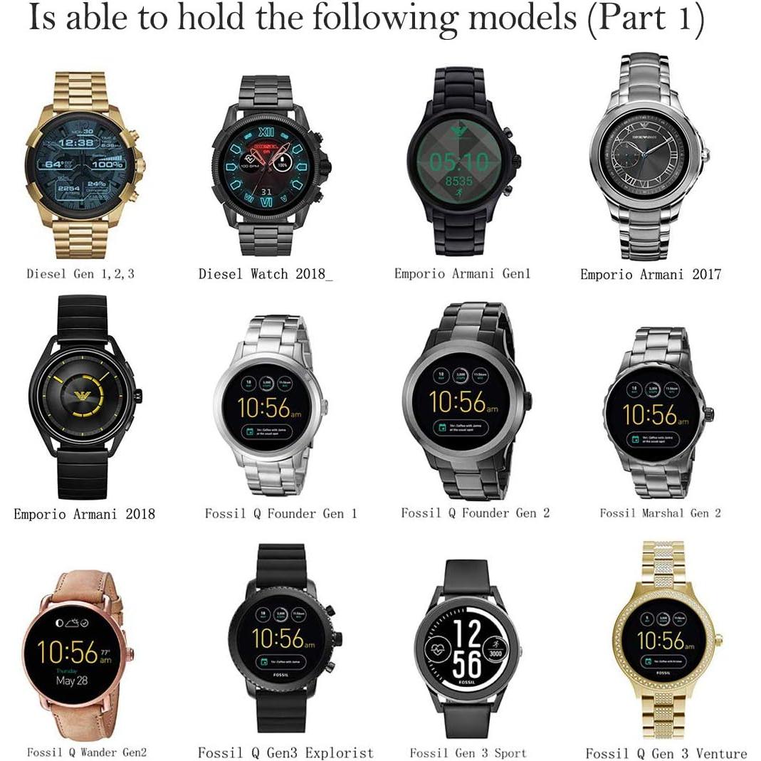 Soporte de Reloj Tranesca para Relojes Inteligentes Gris