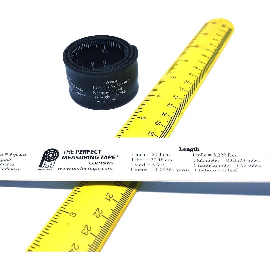 Cinta Métrica Perfecta - Regla de Silicona 30cm - Negro