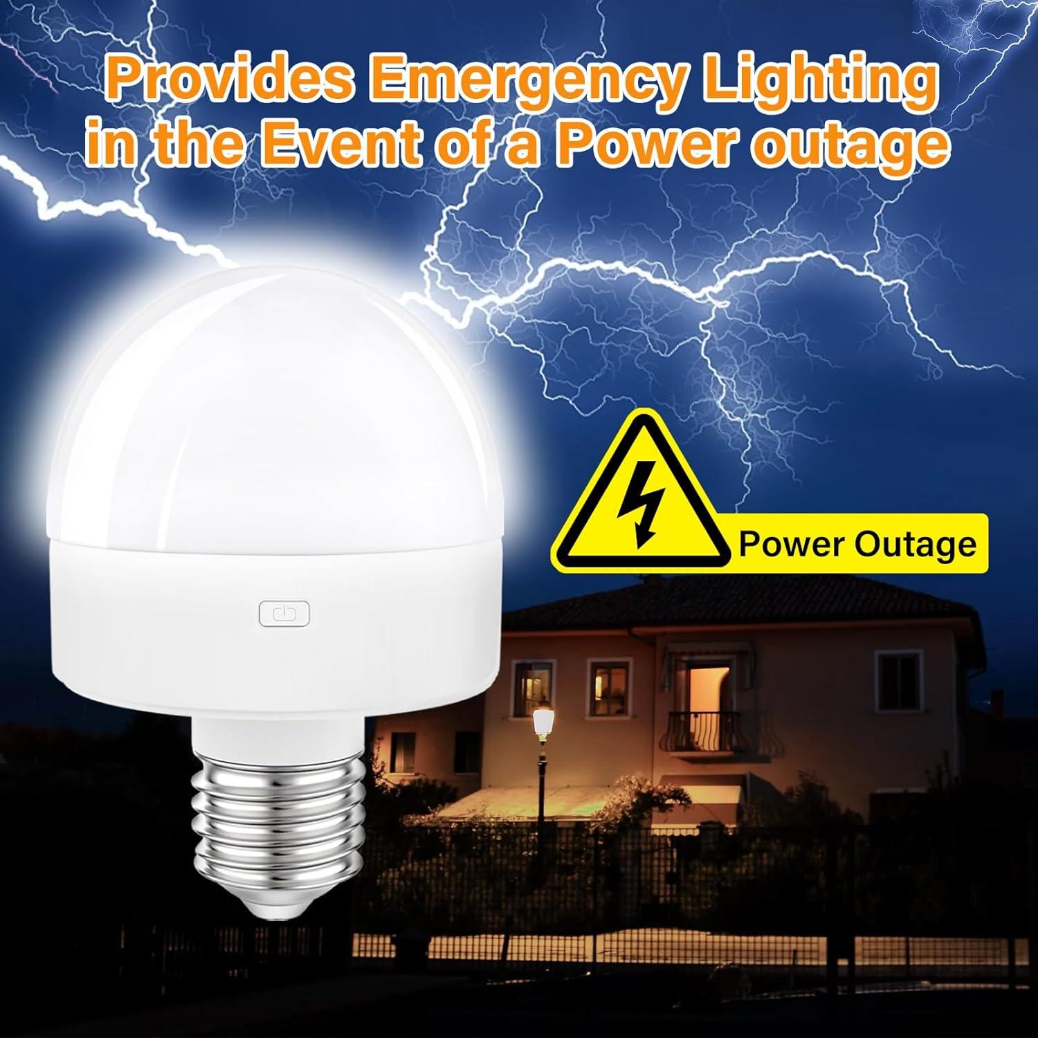 Bombilla LED Recargable E26 Sunaifa 15 Colores 2000mAh