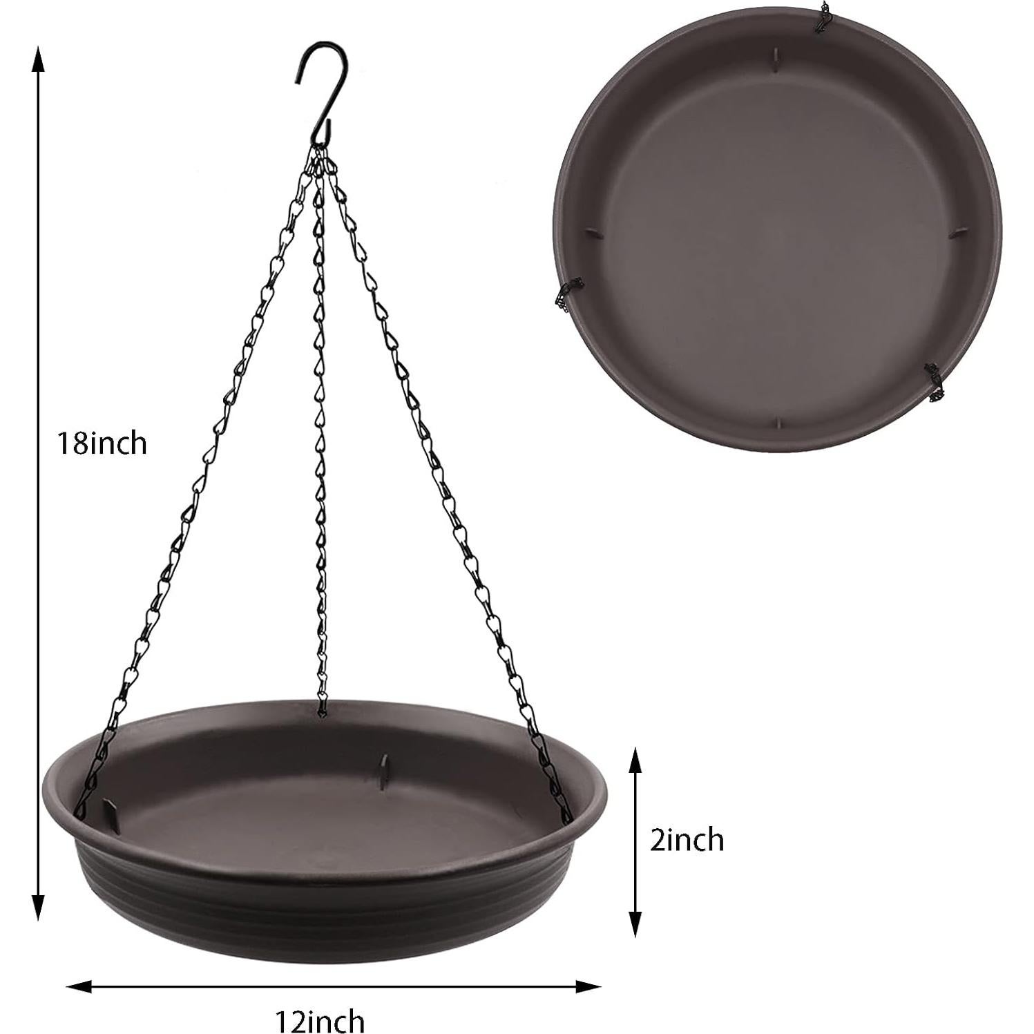 Bañera de Pájaros Besimple 30.5 cm colgante exterior