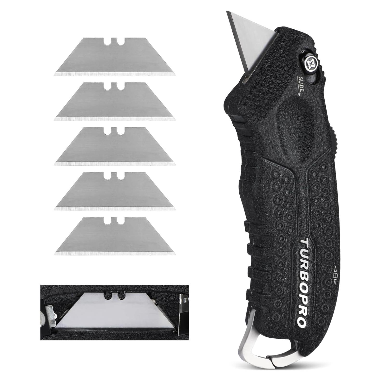 Cuchillo Utilitario Autocargable Olympia Tools Turbo Pro