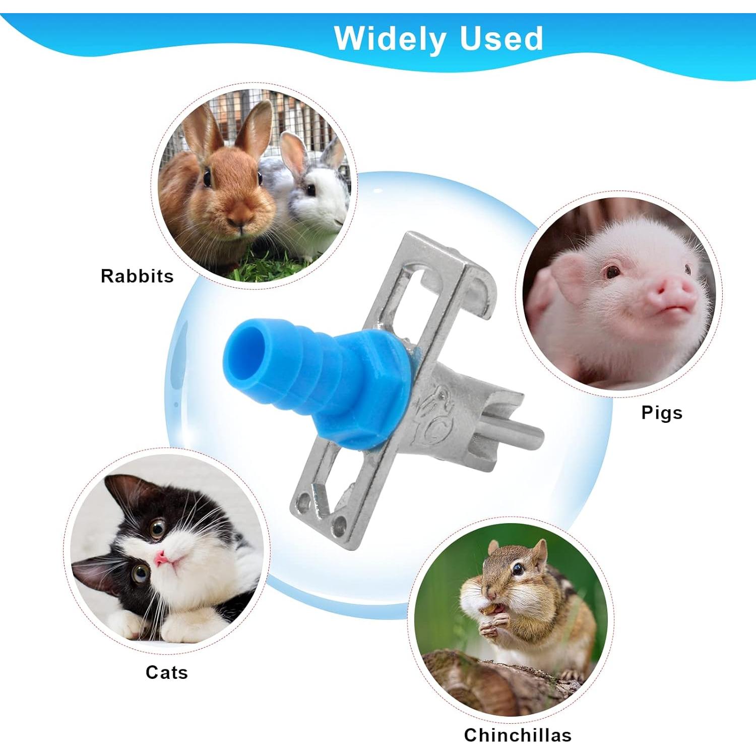 Kit de Riego Automático para Conejos MingQiEven 12 Bebederos