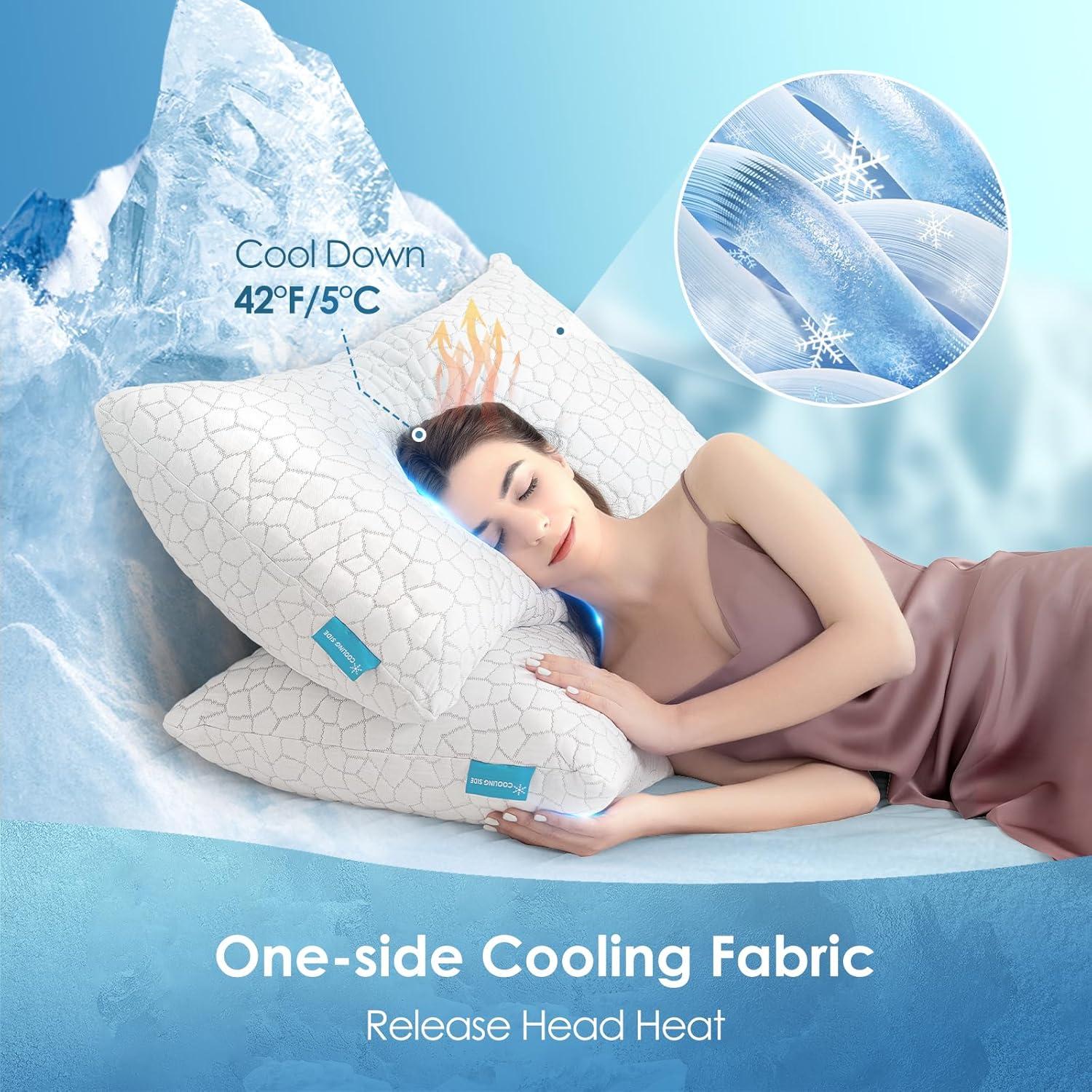 Almohada Enfriadora Ajustable SUPA MODERN Espuma Viscoelástica