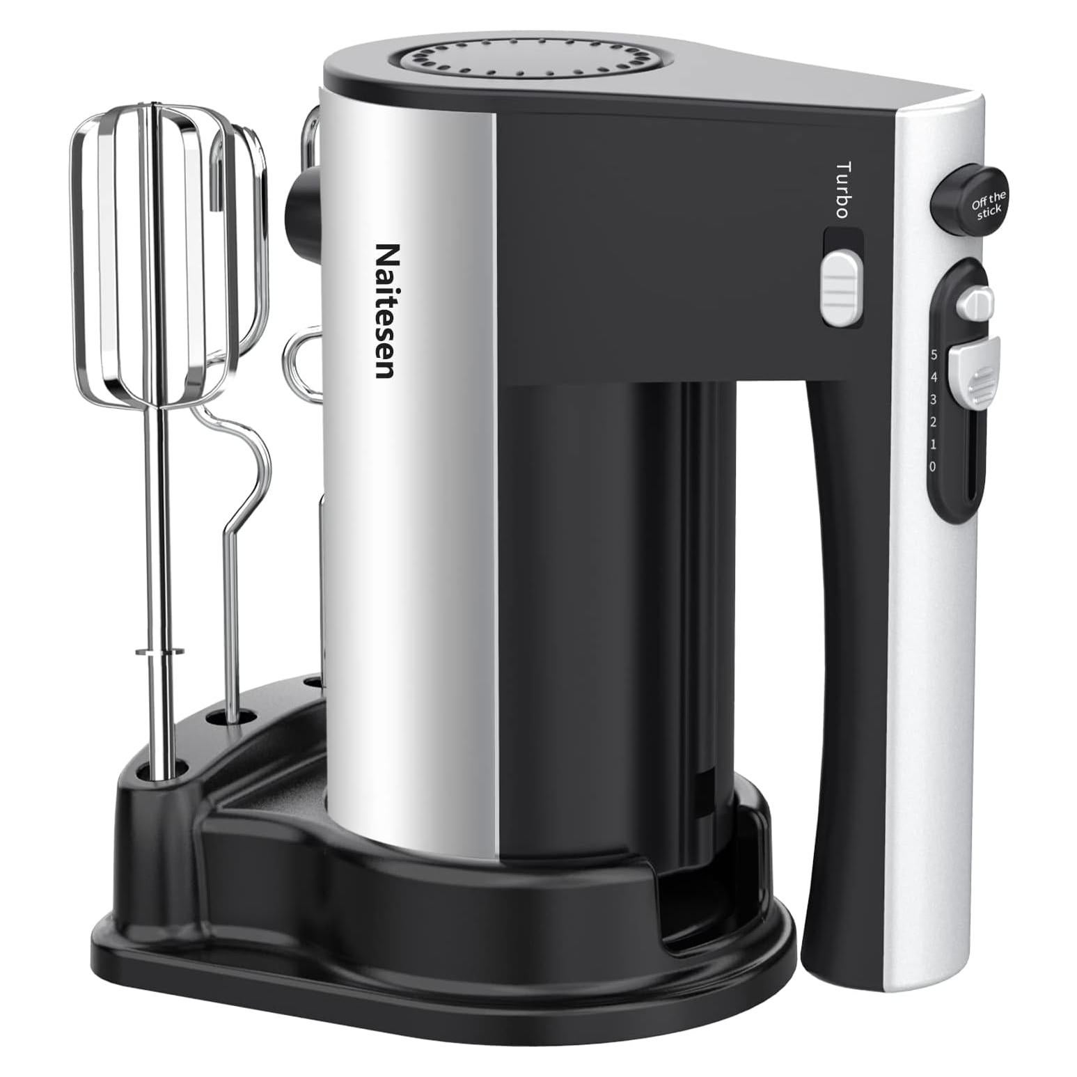 Batidora de Mano Naitesen 600W 10 Velocidades Turbo