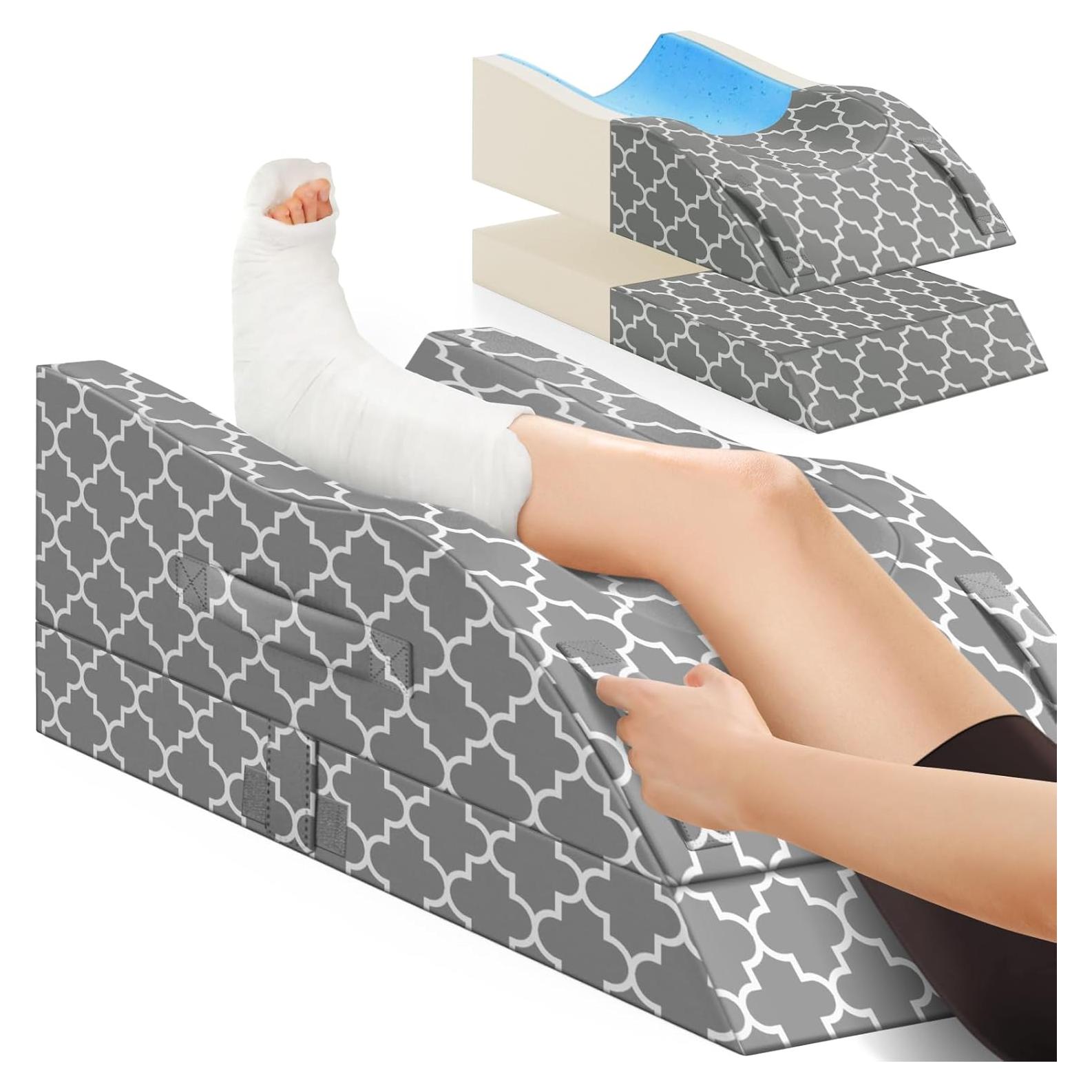 Almohada para Pierna NubeFelicidad Espuma de Memoria Ajustable