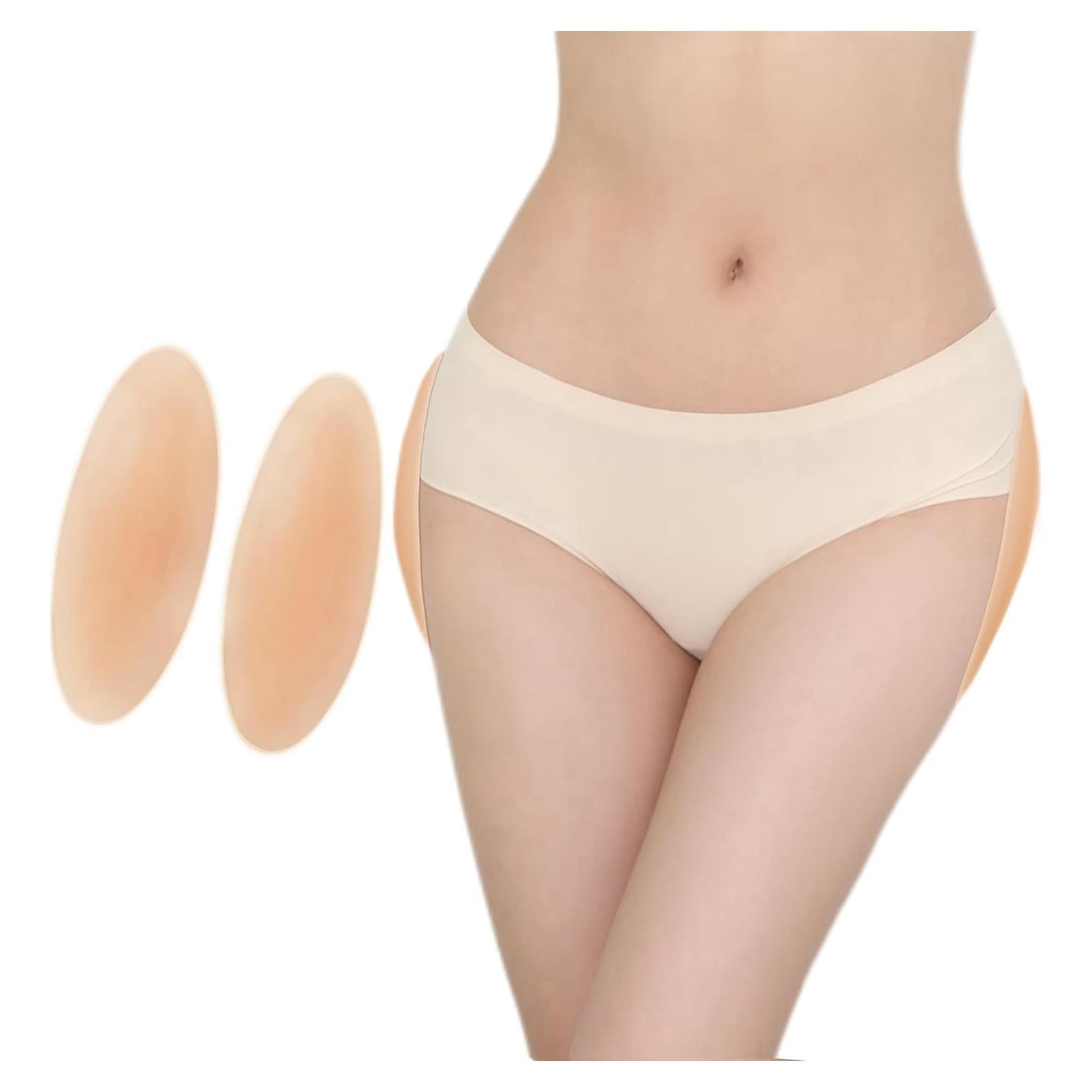 Almohadillas de Silicona para Caderas y Glúteos Beige