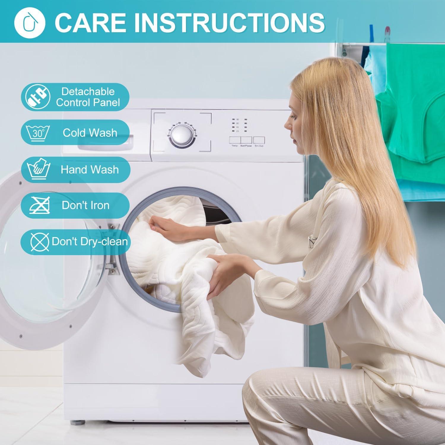 Almohadilla Térmica Queen Dowin 152x203 cm 5 Niveles Calor