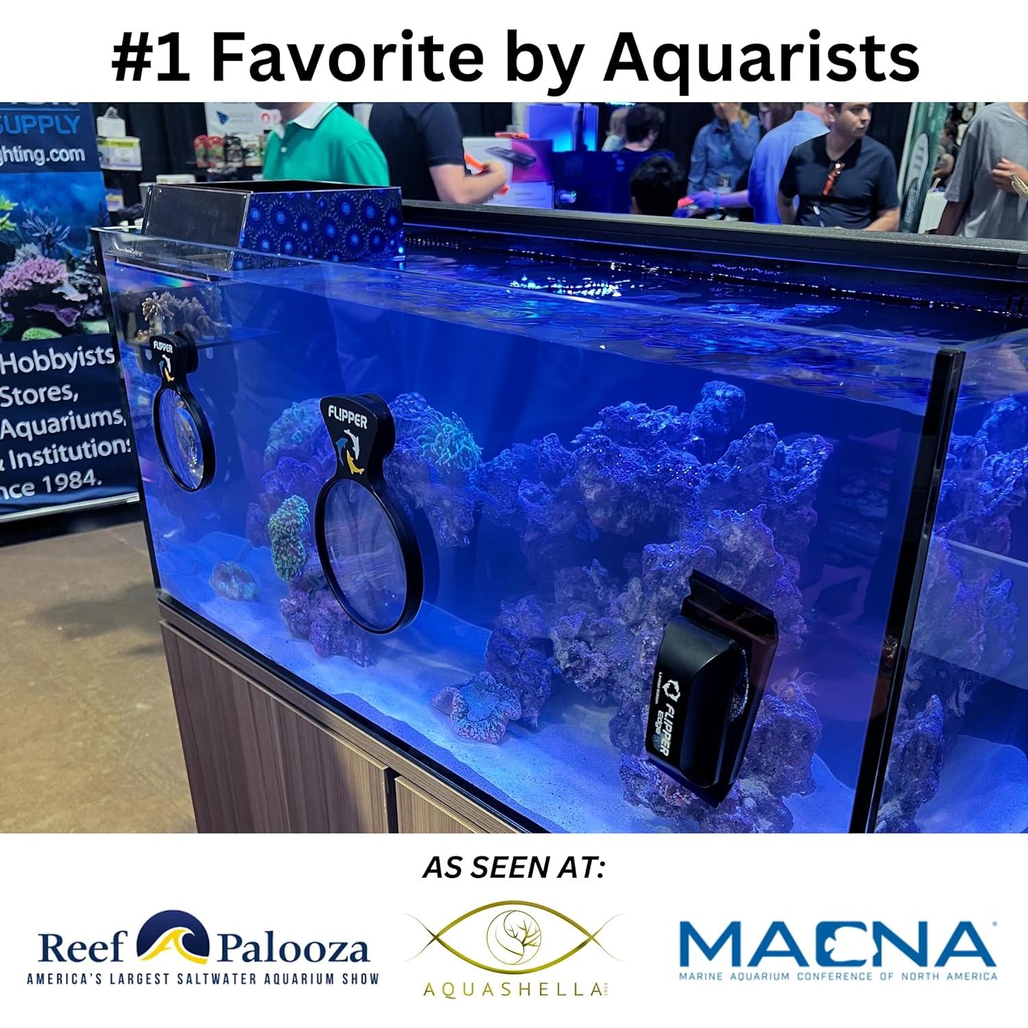 Lupa Flipper DeepSee 7,62 cm para Acuarios de Agua Dulce