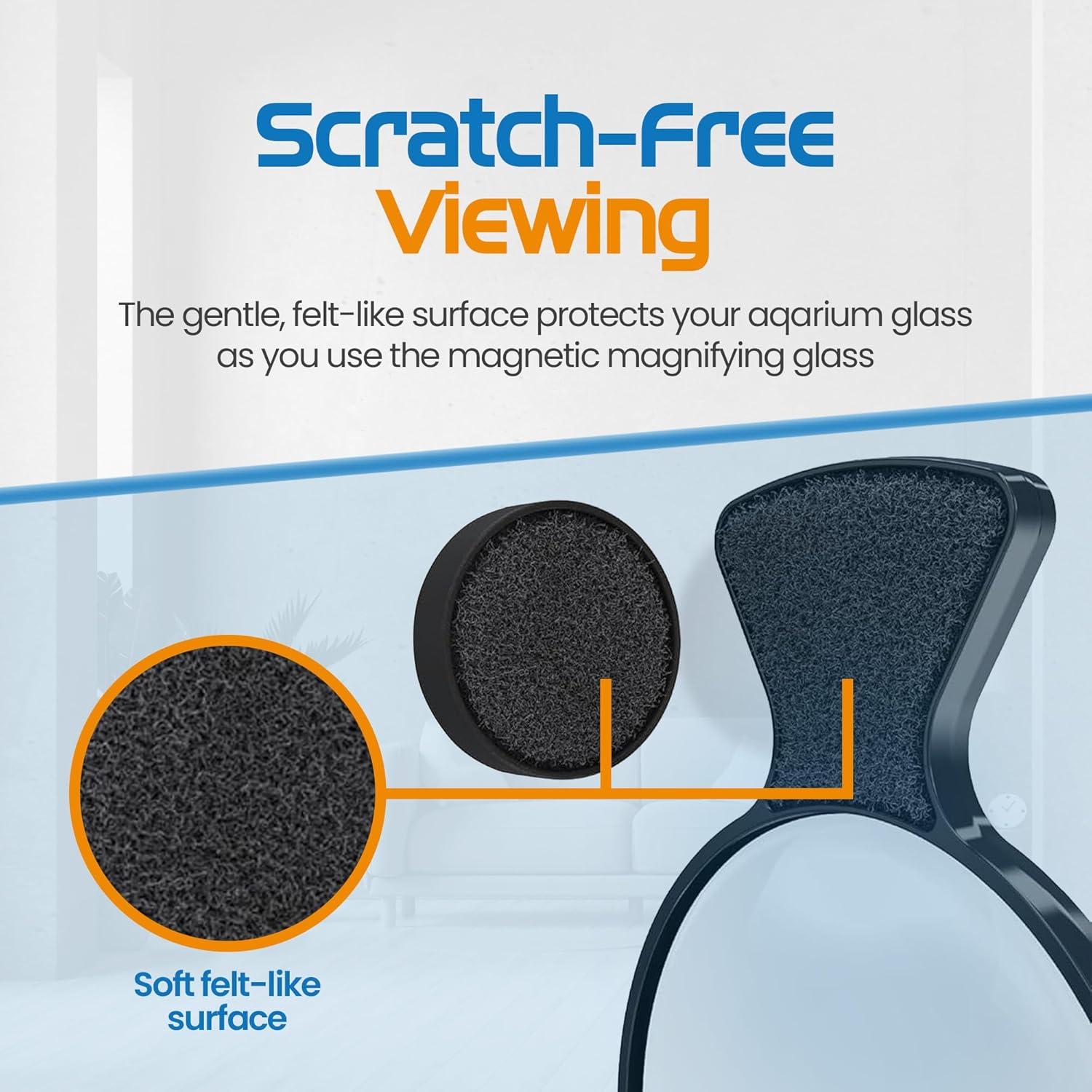 Lupa Flipper DeepSee 7,62 cm para Acuarios de Agua Dulce