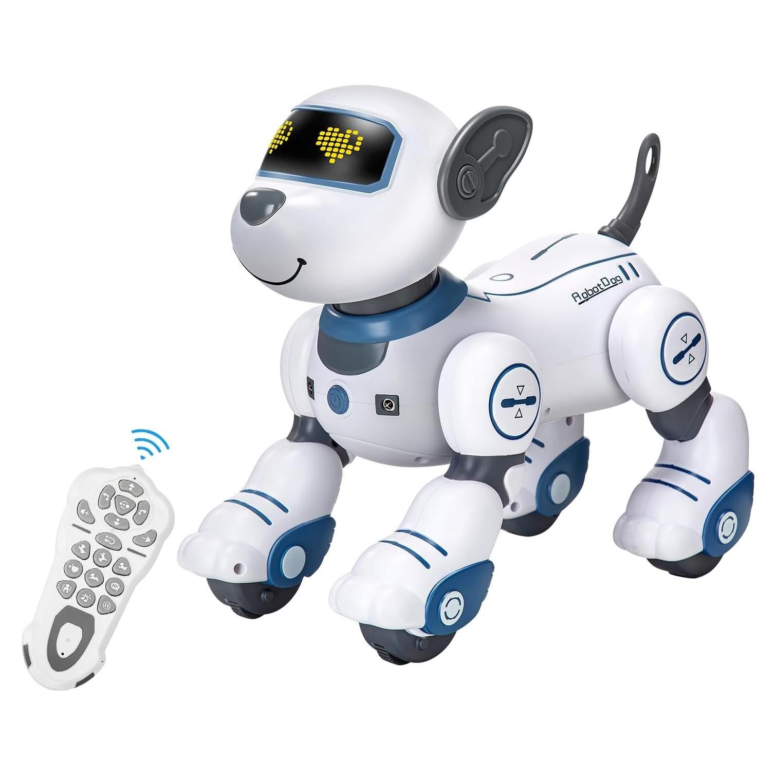 Juguete Robot Perro Interactivo Zreswap, Programable 25.4cm