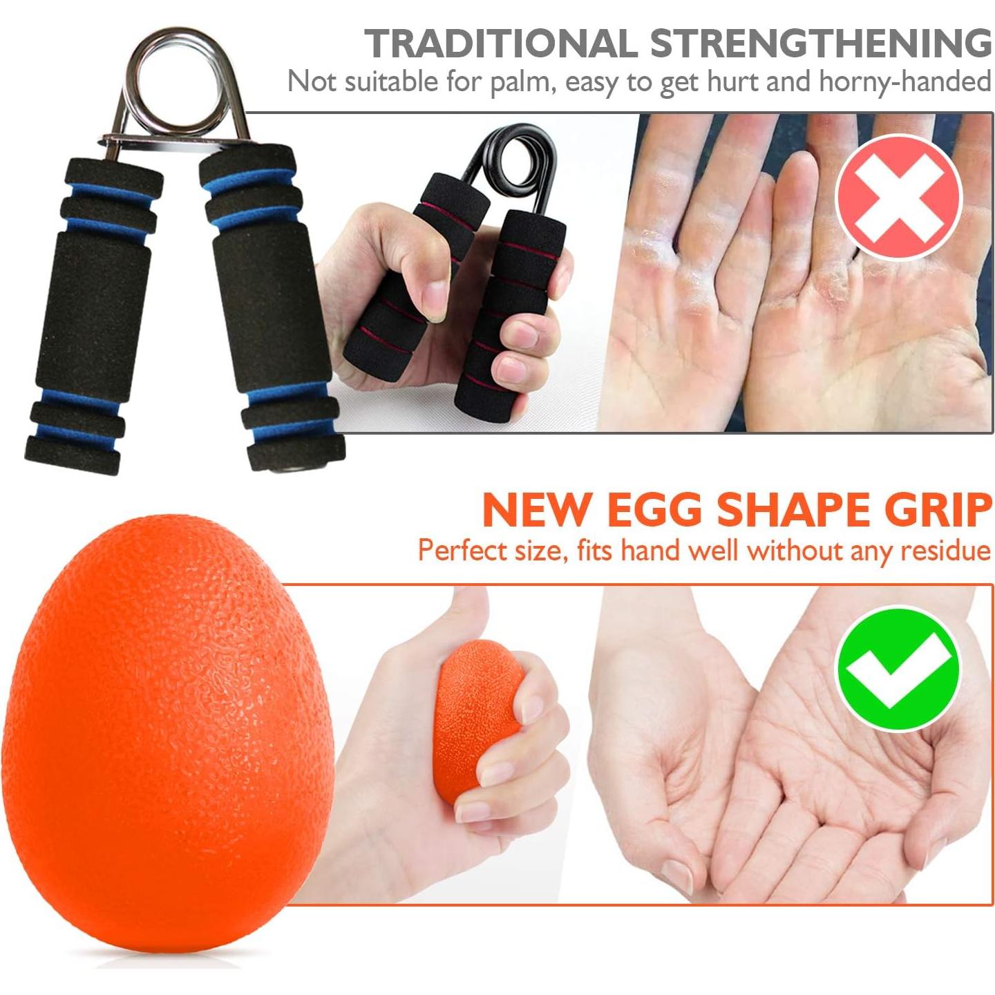 Set de 3 Bolas de Alivio de Estrés Peradix - Fuerza de Agarre