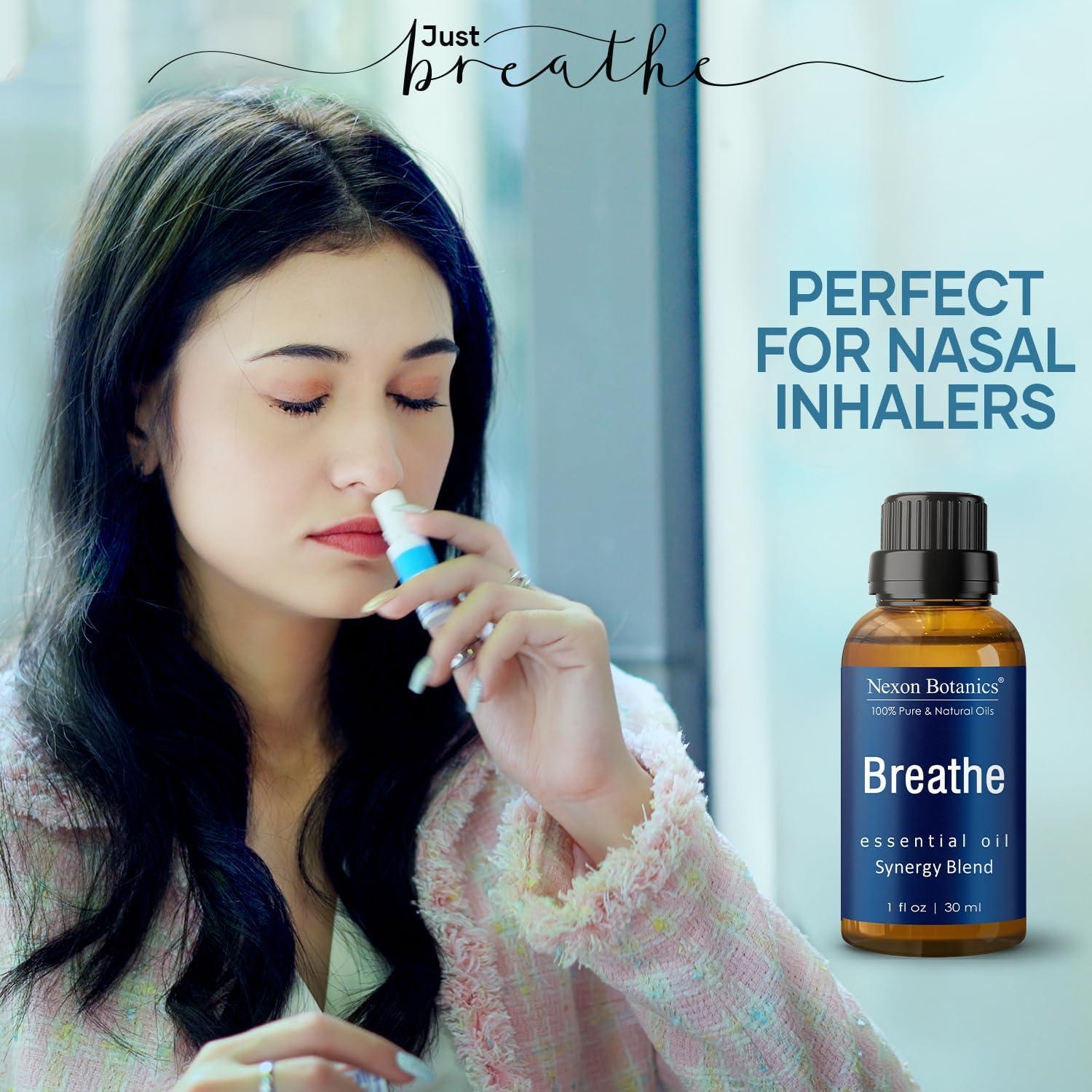 Aceite Esencial Breathe 30 ml - Nexon Botanics - Alivio Respiratorio