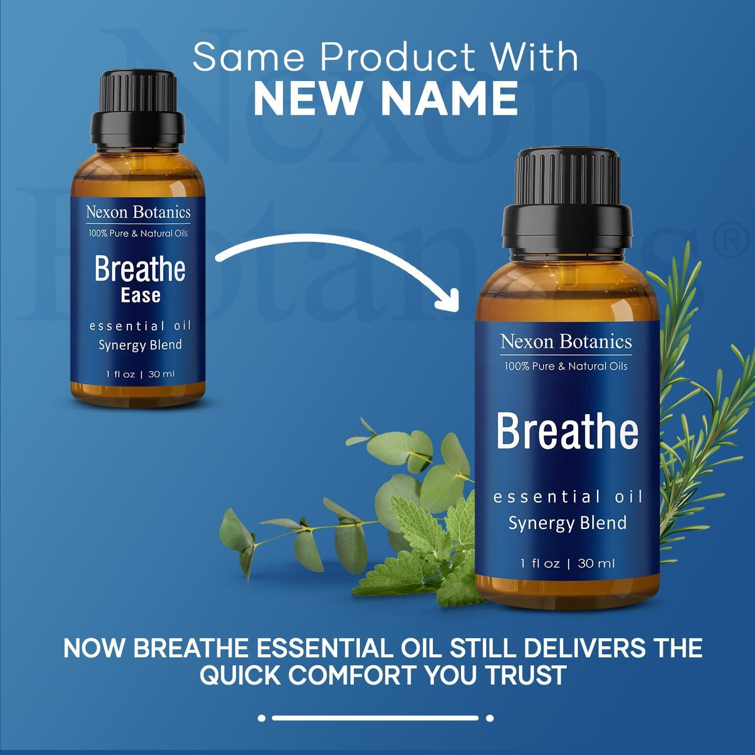 Aceite Esencial Breathe 30 ml - Nexon Botanics - Alivio Respiratorio