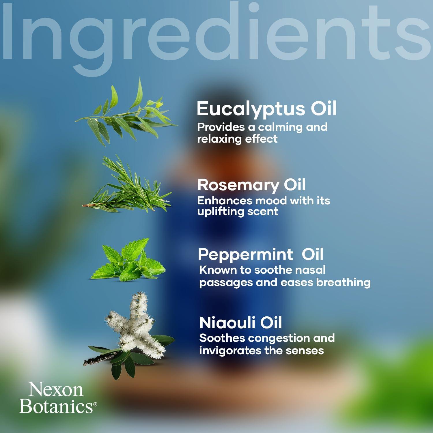 Aceite Esencial Breathe 60 ml Nexon Botanics - Alivio Congestión