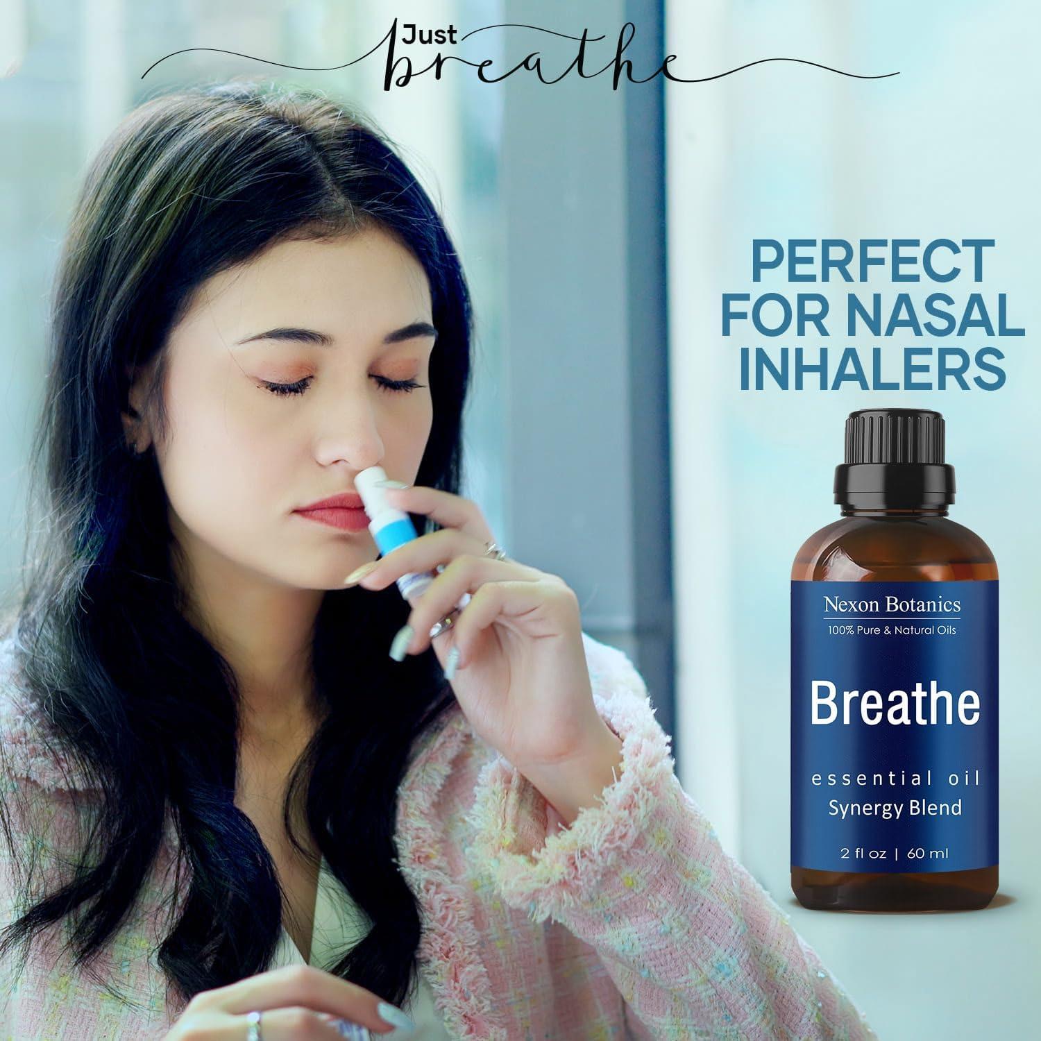 Aceite Esencial Breathe 60 ml Nexon Botanics - Alivio Congestión