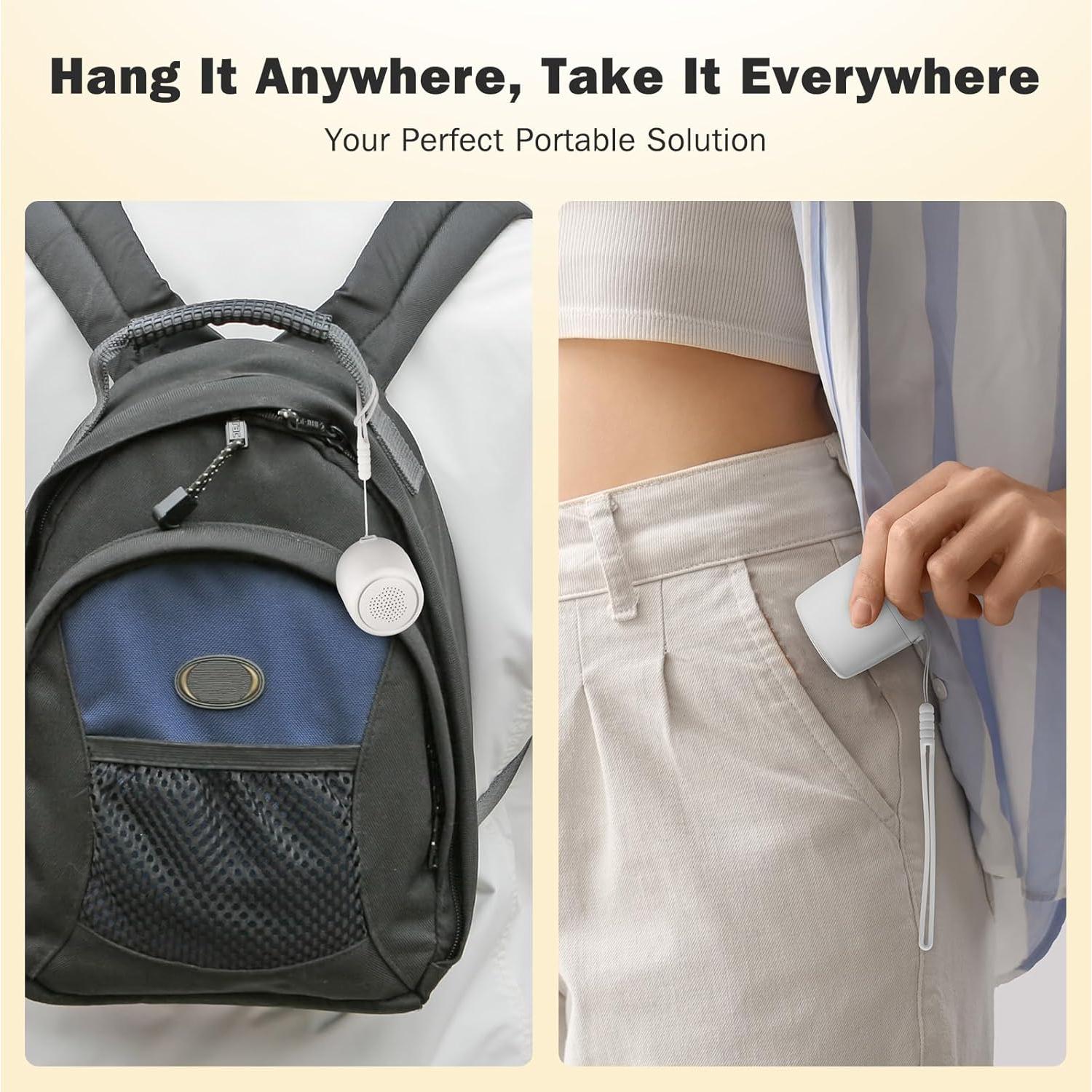 Máquina de Ruido Blanco Paussion Mini Portátil 25 Sonidos