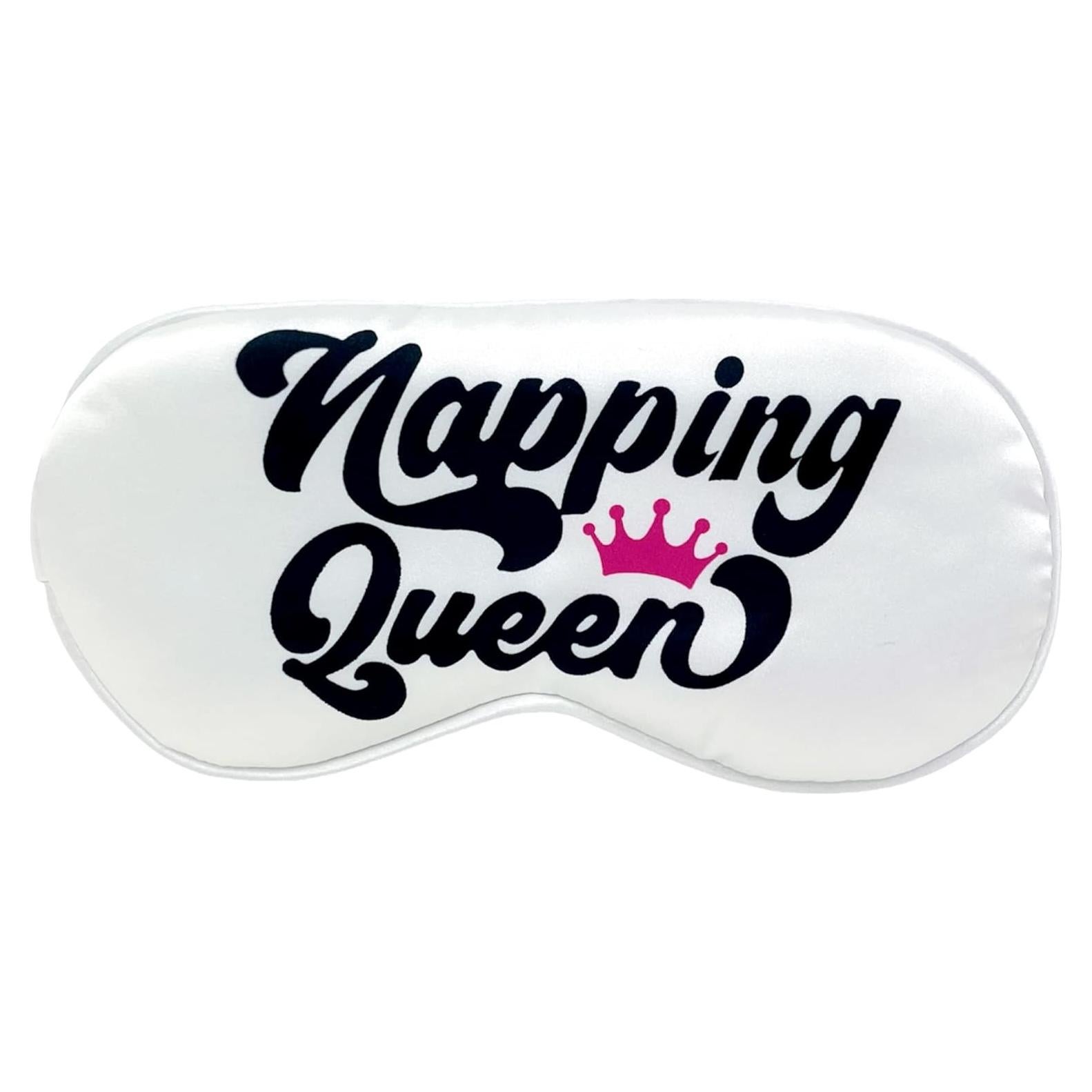 Máscara de Sueño Divertida Reina de la Siesta - Obsesiones Divertidas