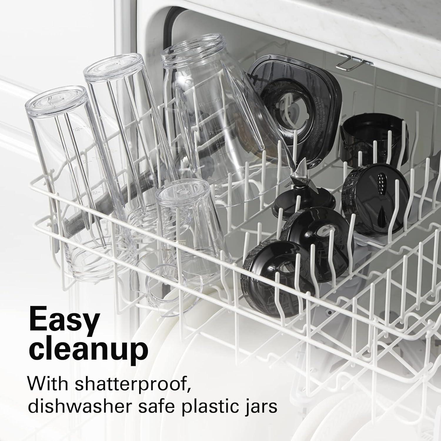 Licuadora Hamilton Beach MultiBlend 4 Jarras Sin BPA 650W