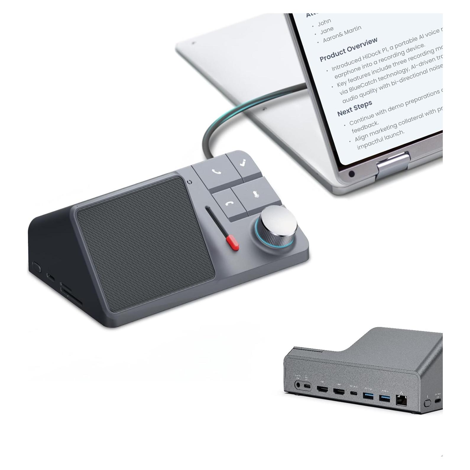 Estación de Acoplamiento USB-C HiDock H1 11-en-1 118W