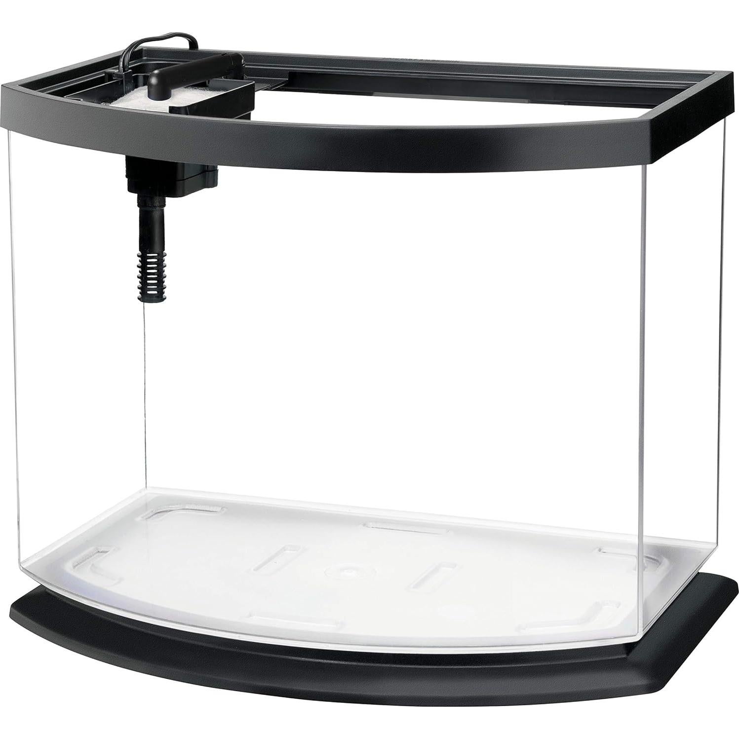 Acuario Aqueon MiniBow 19L LED con SmartClean Negro