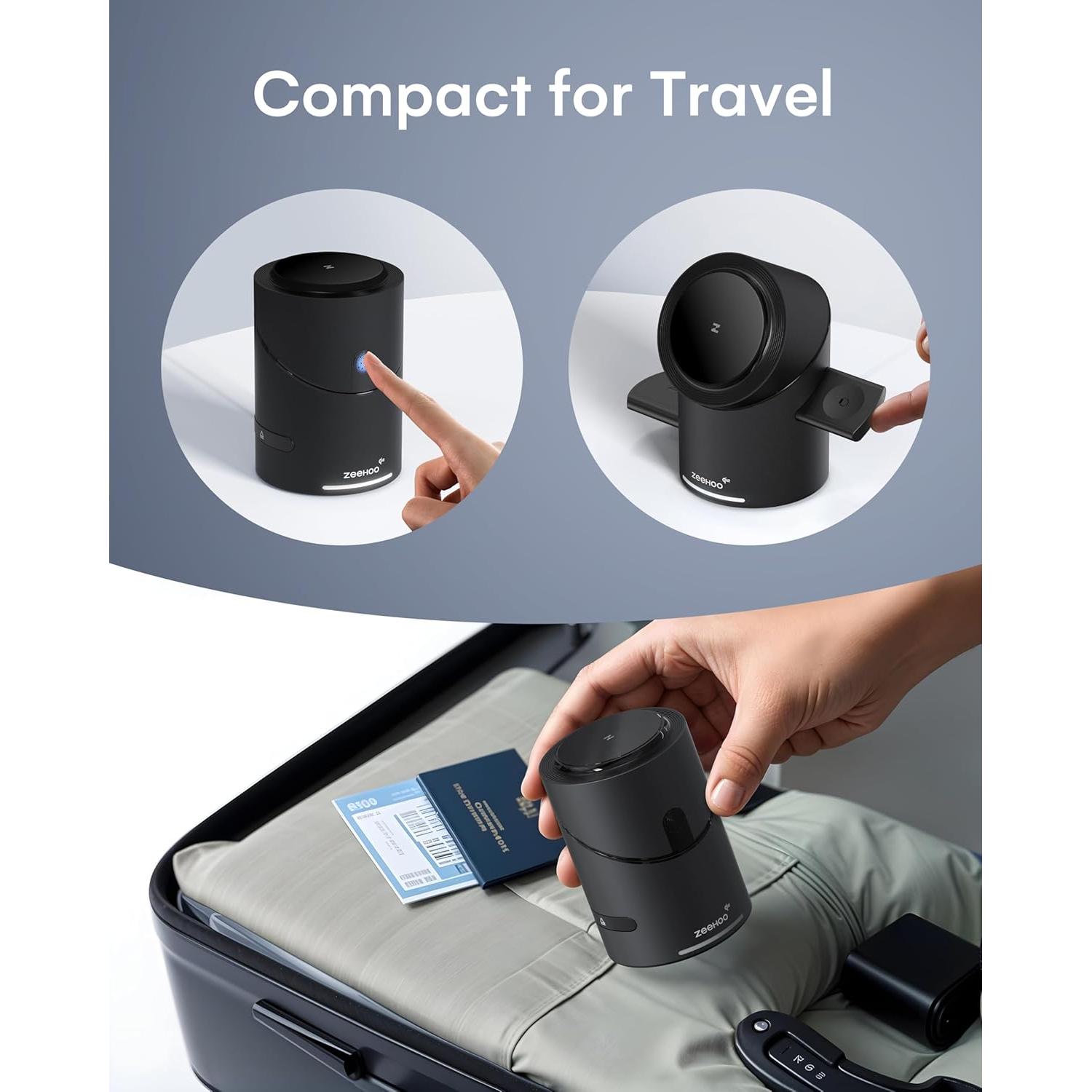 Estación de Carga 3 en 1 ZEEHOO Qi2 15W para Apple