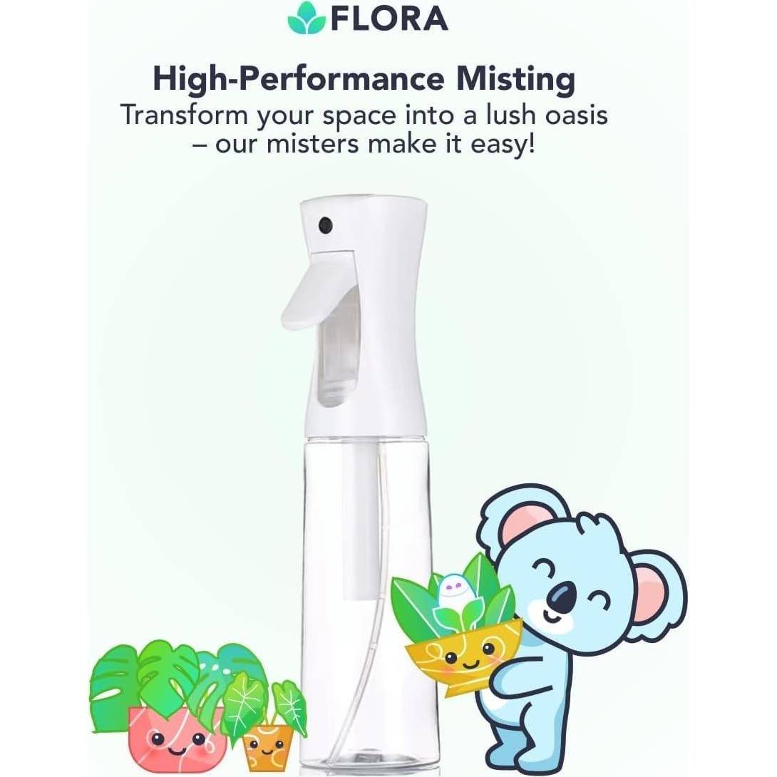 Botella de Spray para Plantas Flora 300ml - Hidratación Precisa