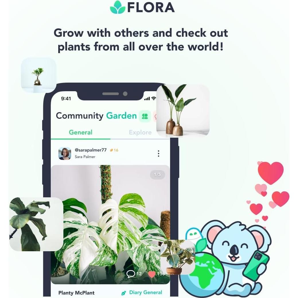 Botella de Spray para Plantas Flora 300ml - Hidratación Precisa