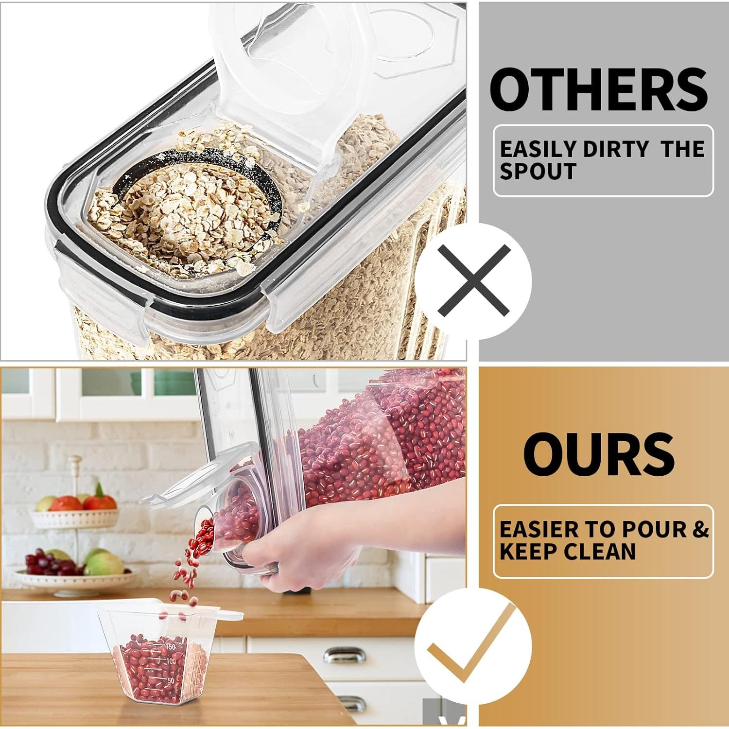 Conjunto de Contenedores de Alimentos PRAKI 4L - 4 Piezas