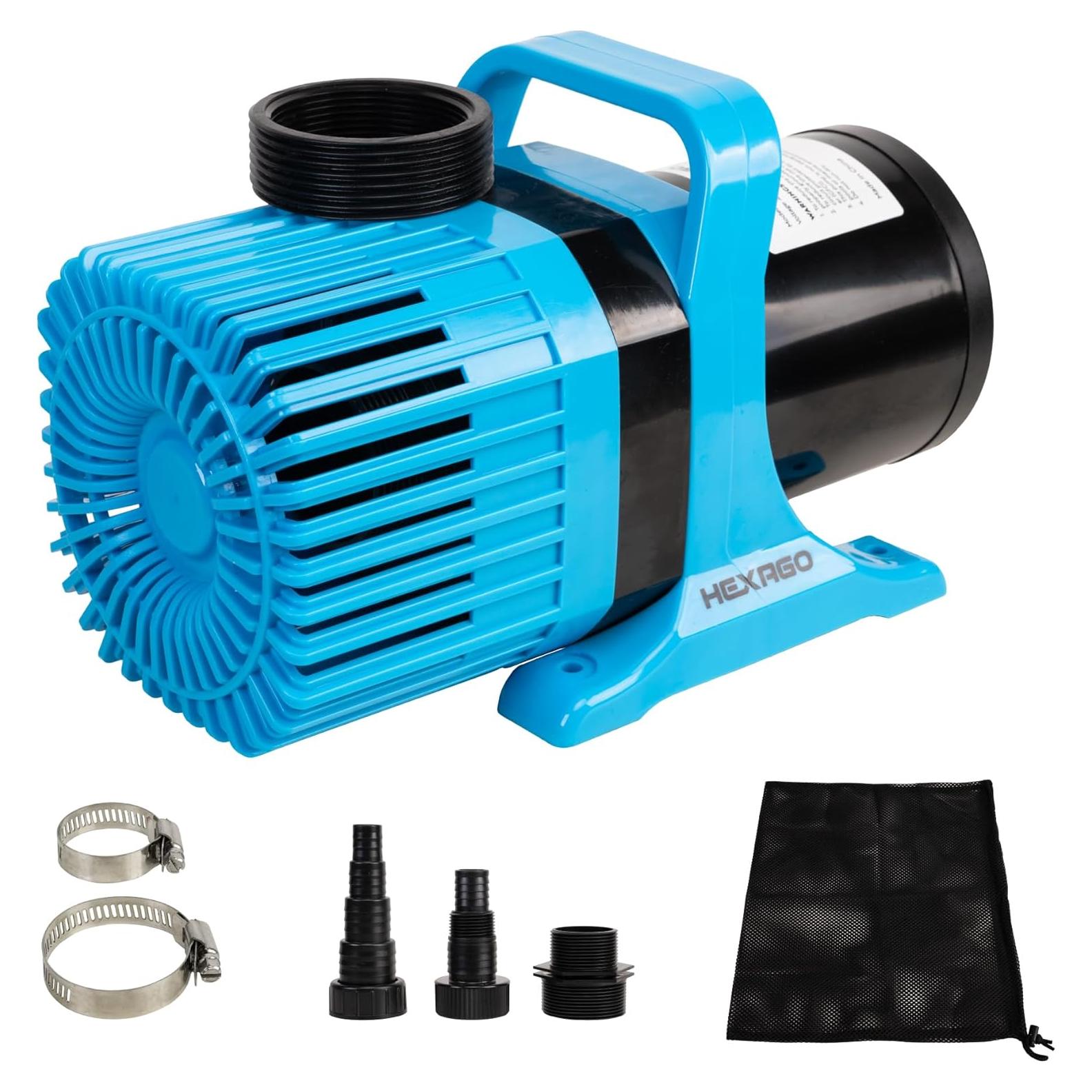 Bomba de Agua Sumergible Hexago 4000 GPH 350W Ultra Silenciosa