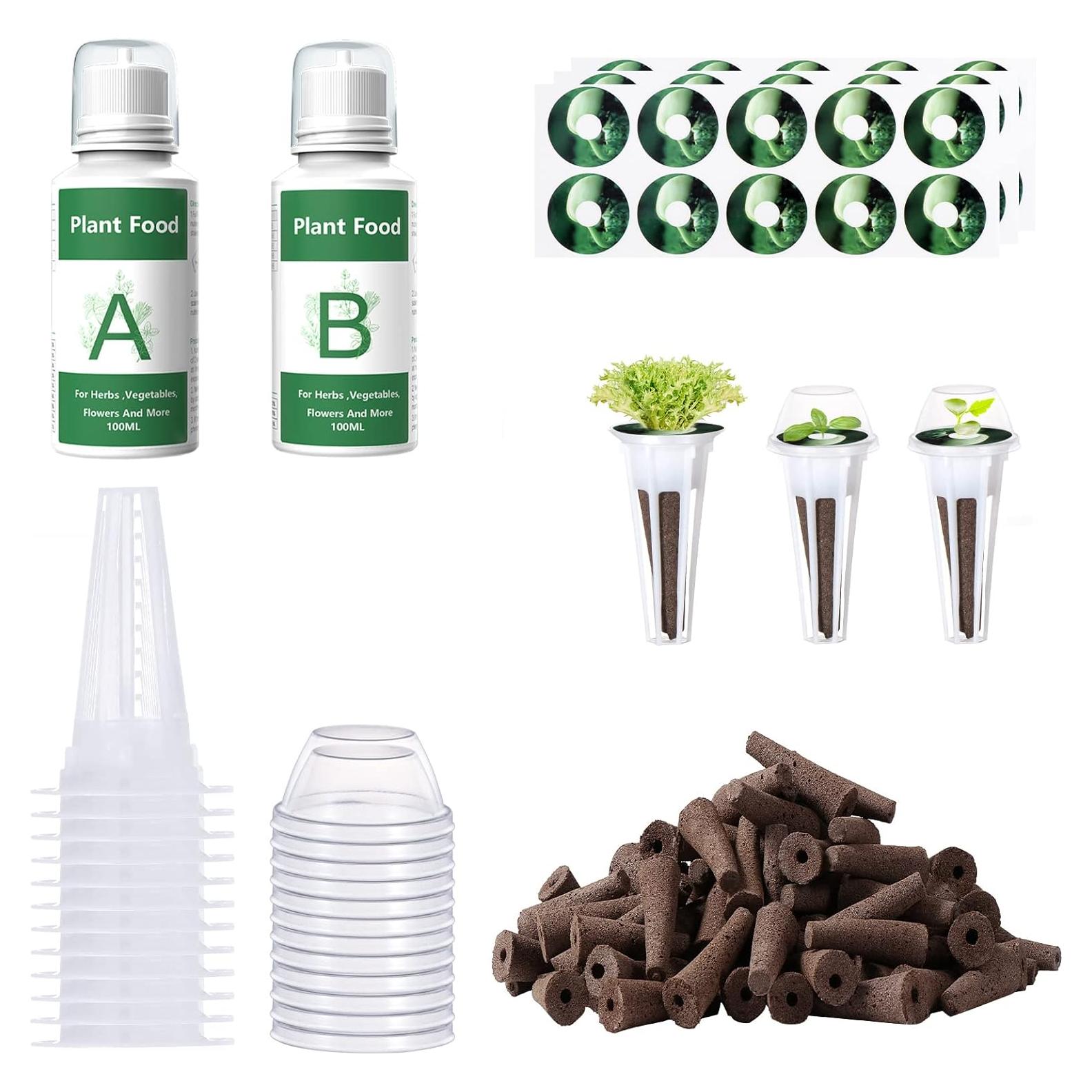 Kit de Cultivo Hidropónico Yoocaa 80 Piezas para Aerogarden