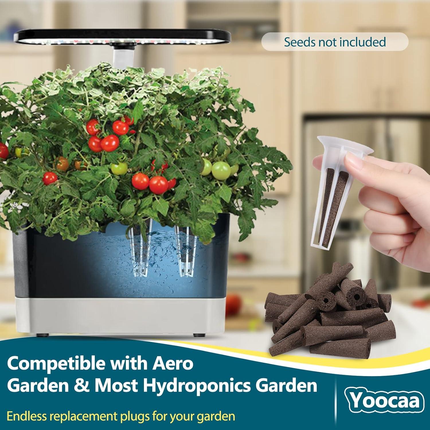 Kit de Cultivo Hidropónico Yoocaa 80 Piezas para Aerogarden