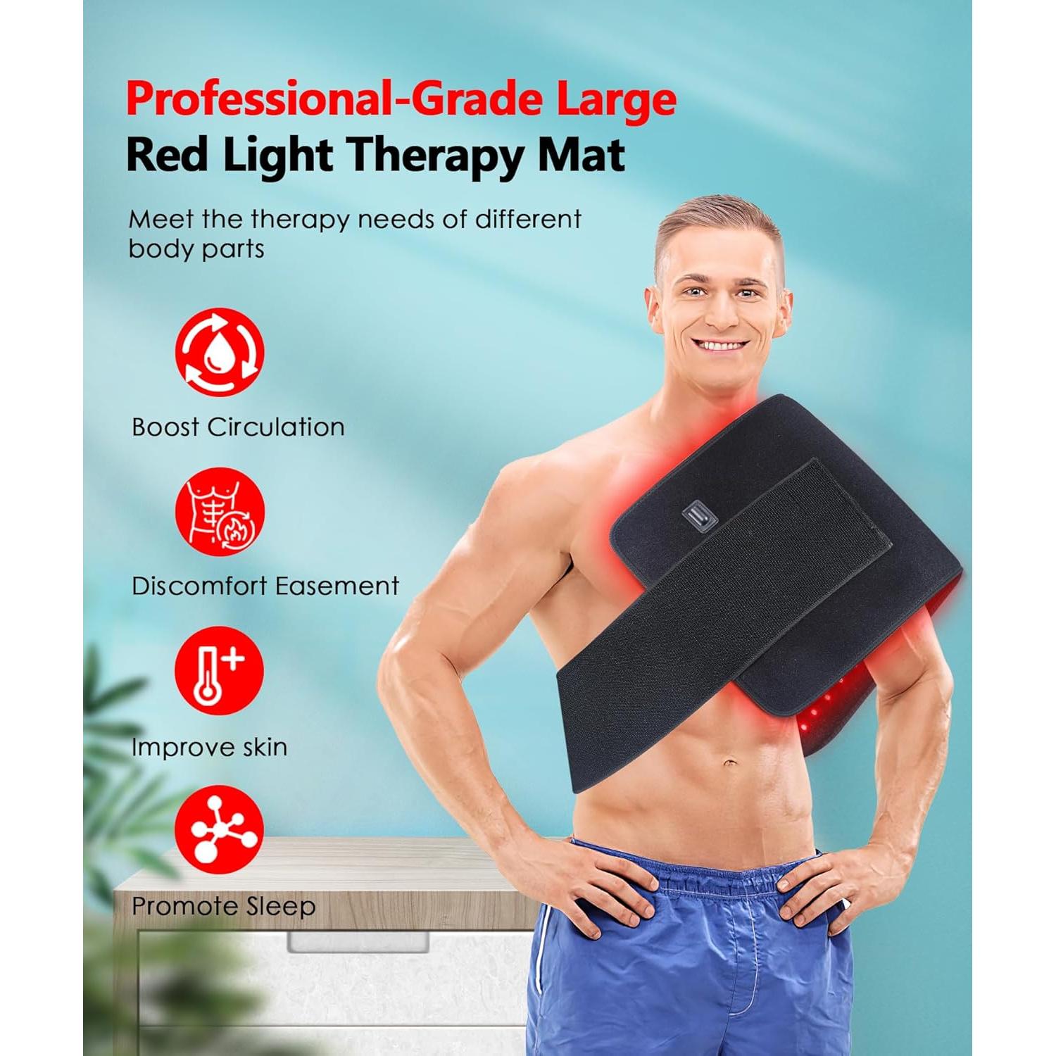 Almohadilla de Terapia de Luz Roja Astarexin 80x30cm 180W