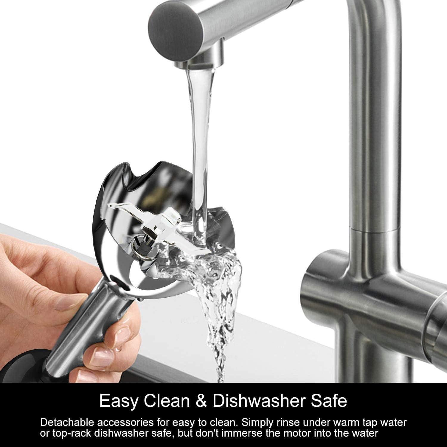 Batidora de Inmersión MegaWise CL-2021 3-en-1 1000W