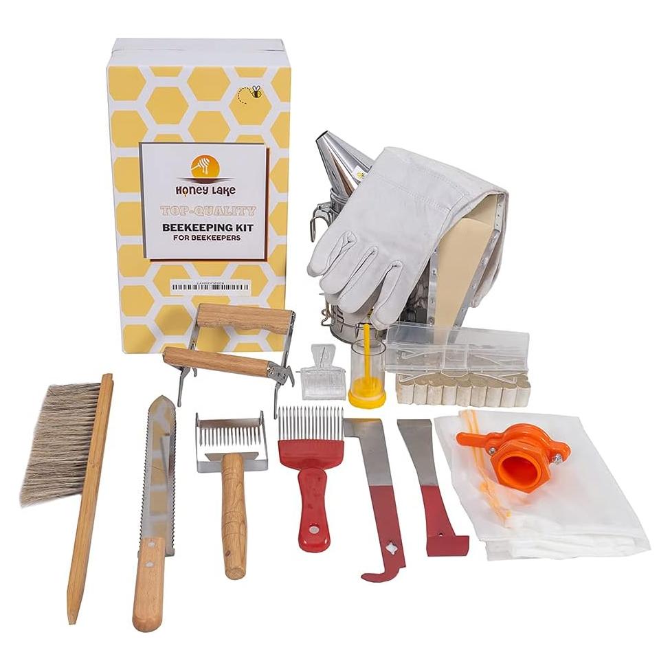 Kit de Apicultura Honey Lake 16 Piezas Herramientas Esenciales