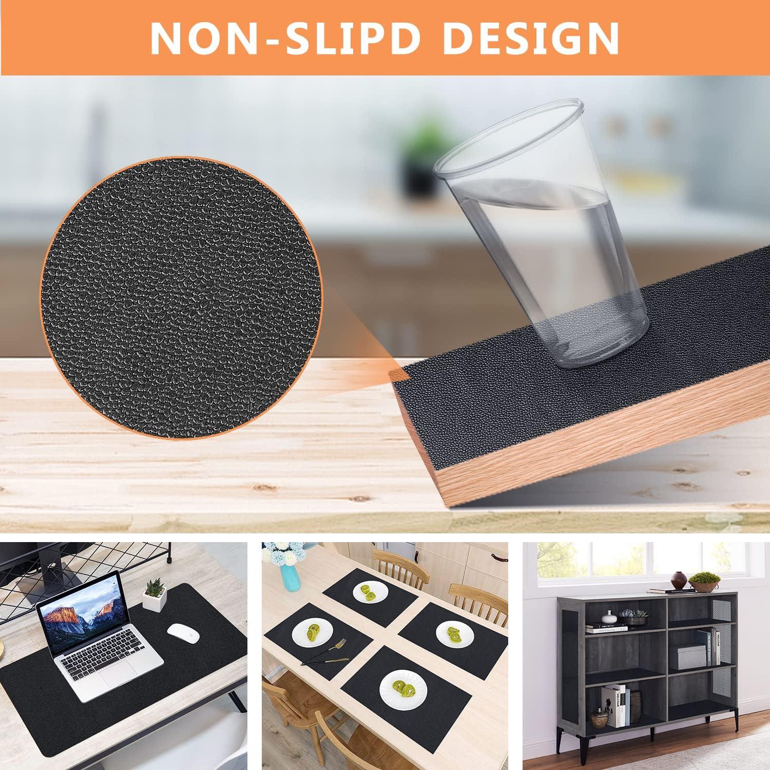 Forro de Estante WochiTV Antideslizante 30x150cm Negro