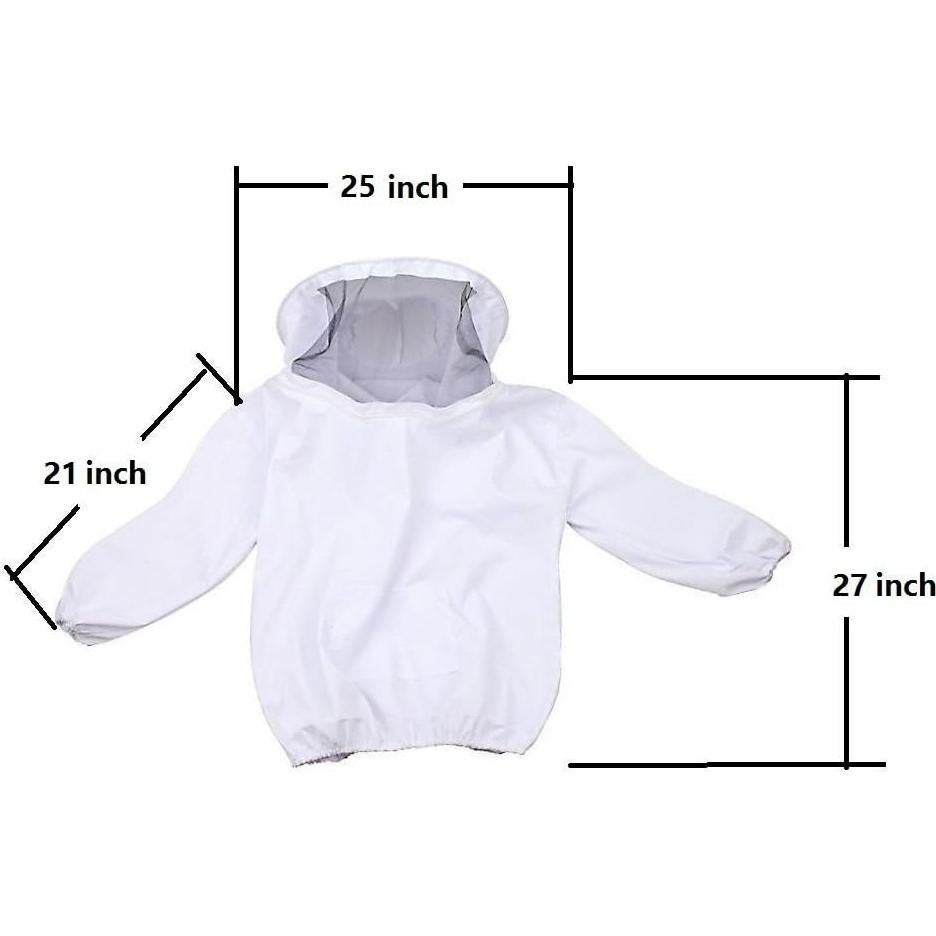 Traje de Apicultor XGUNION Unisex con Chaqueta y Pantalones