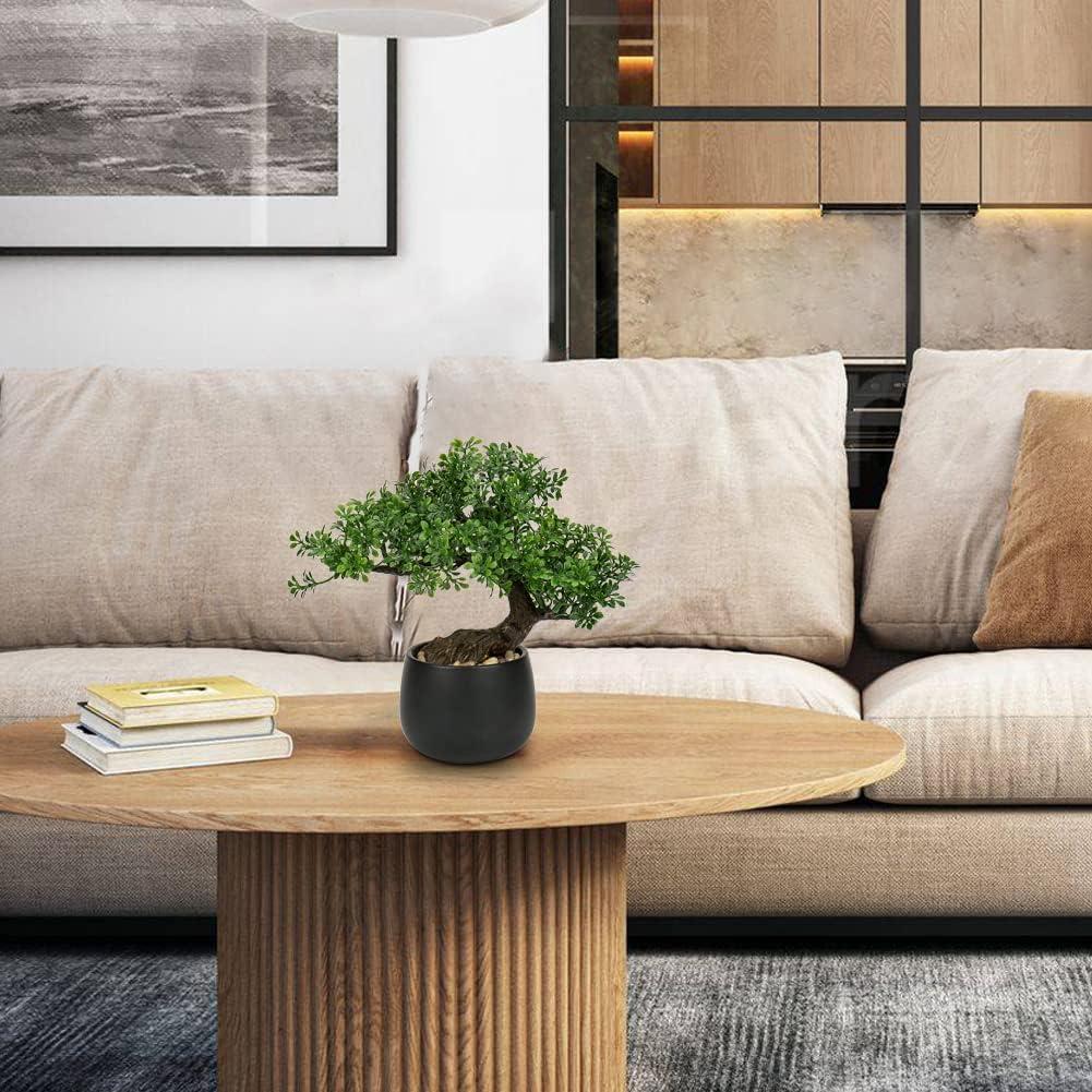 Árbol Bonsái Artificial Briful Junípero 25.4cm Verde