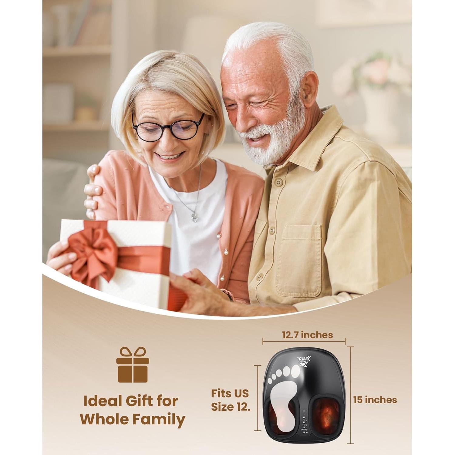 Masajeador de Pies Bob y Brad con Calor y Shiatsu 827