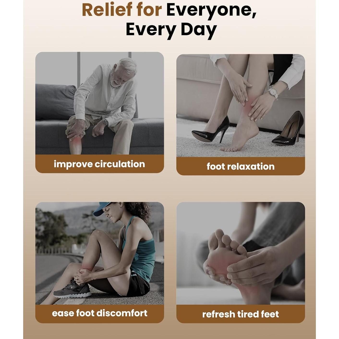 Masajeador de Pies Bob y Brad con Calor y Shiatsu 827