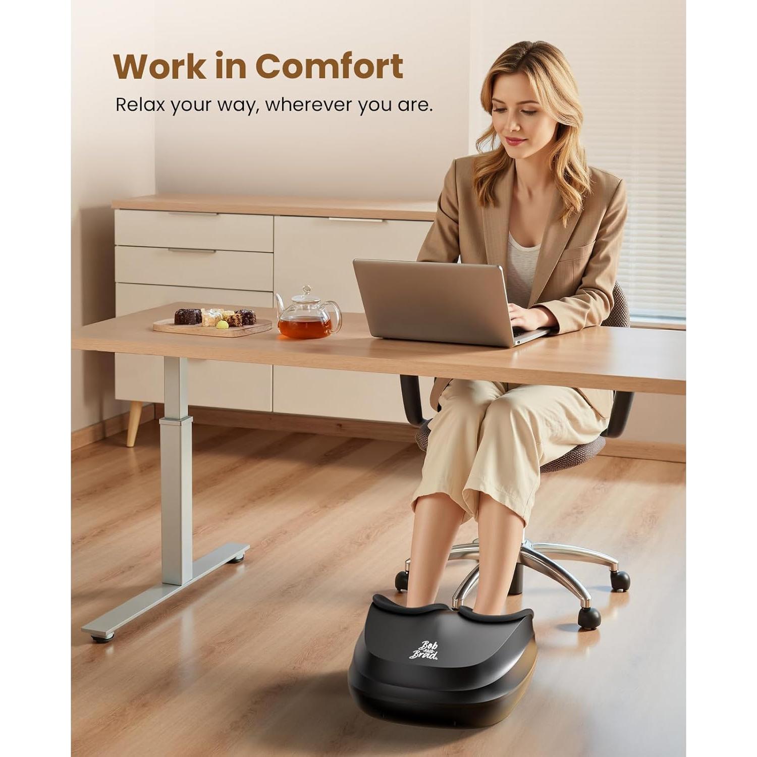 Masajeador de Pies Bob y Brad con Calor y Shiatsu 827