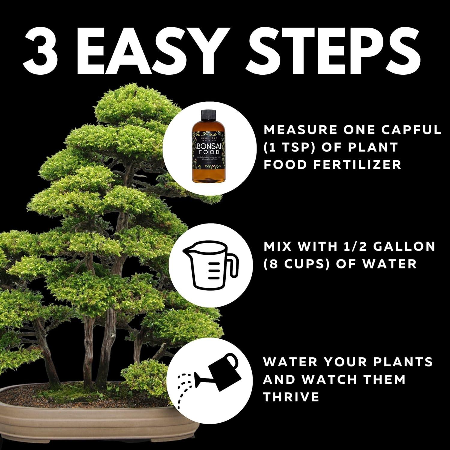 Fertilizante Lush Leaf para Bonsai 226g - Cuidado Interior