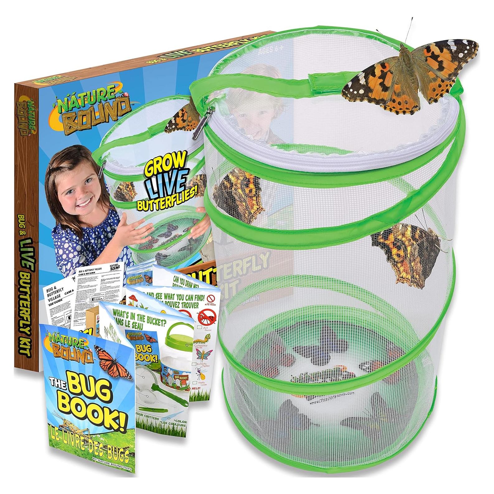 Kit de Crecimiento de Mariposas Nature Bound - Proyecto Educativo