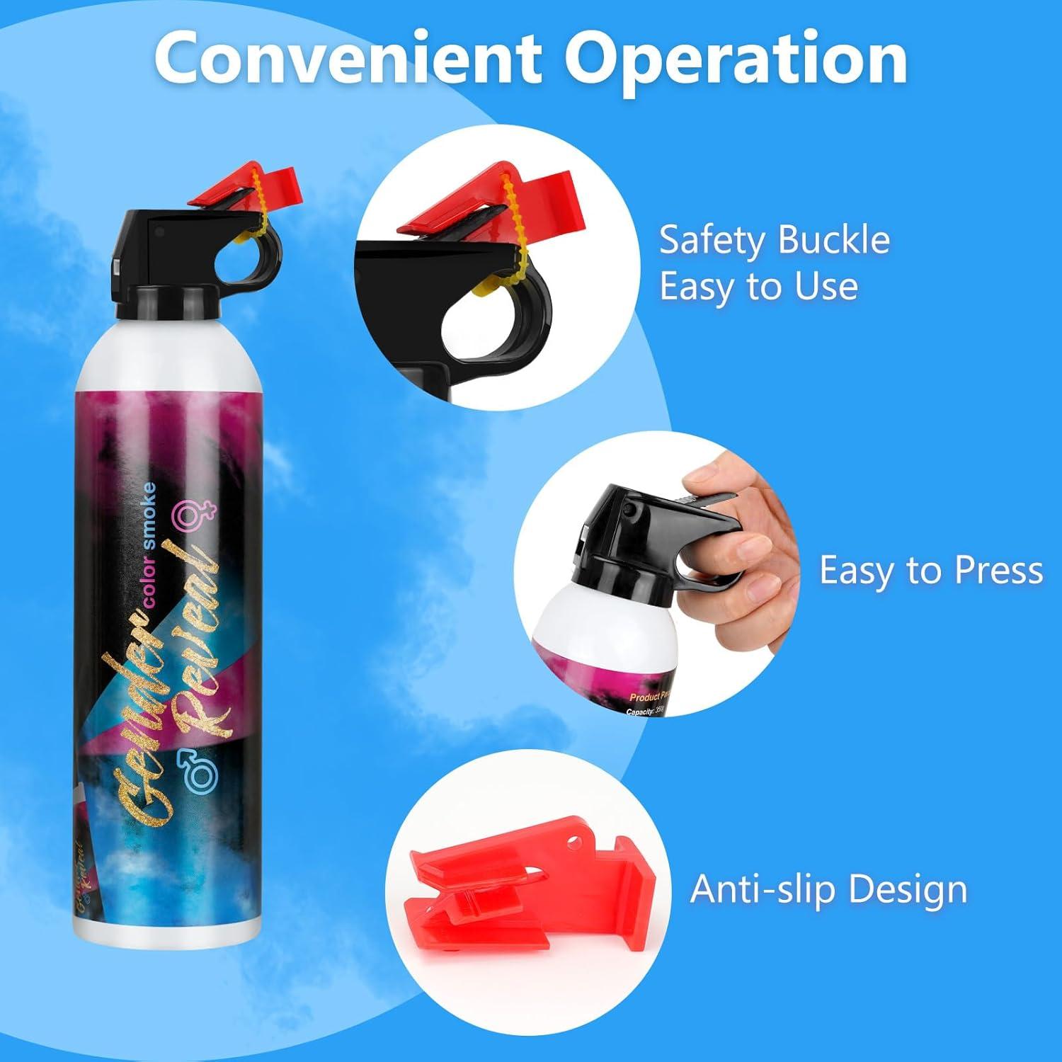 Extintor de Fuegos WITOROR Revelación de Género Azul 0.35 kg