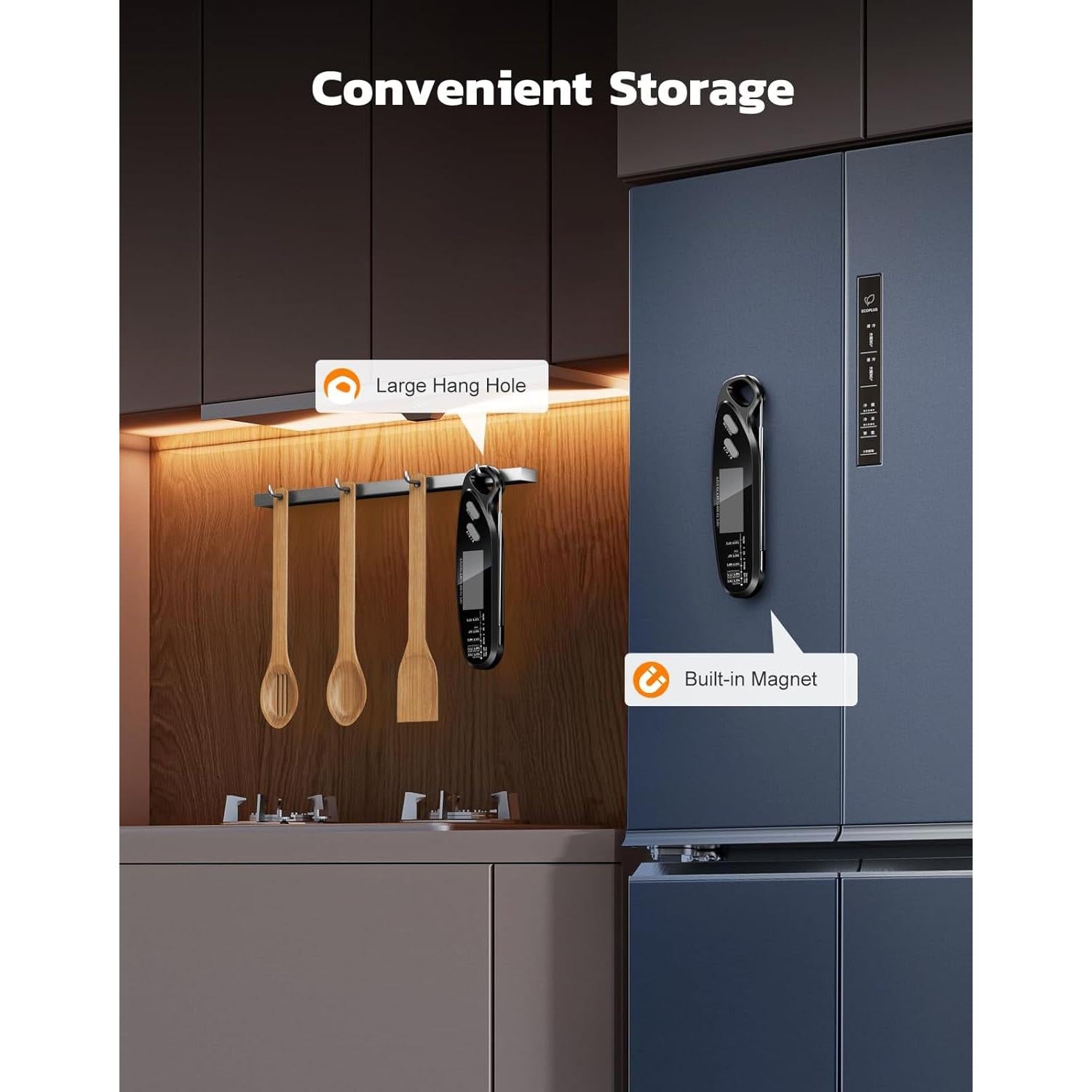 Termómetro Digital de Carne Vuwwey RTS-236S con Doble Sonda