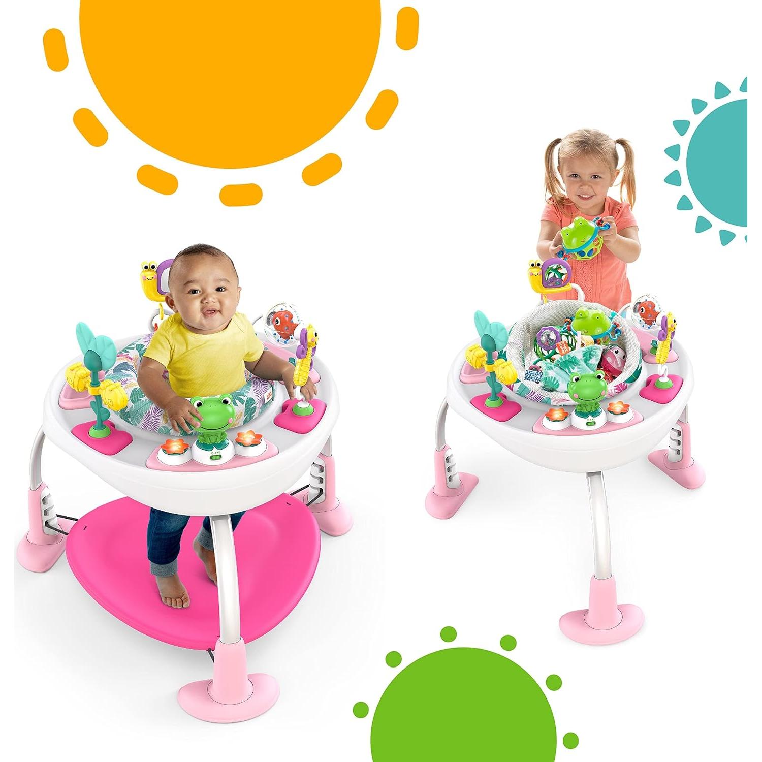 Saltador de Actividad 2-en-1 Bright Starts Palmas Juguetonas