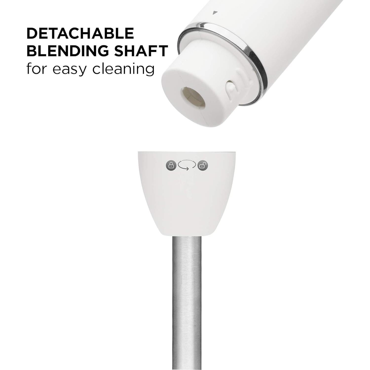 Batidora de Inmersión Chefman 300W 2 Velocidades Marfil