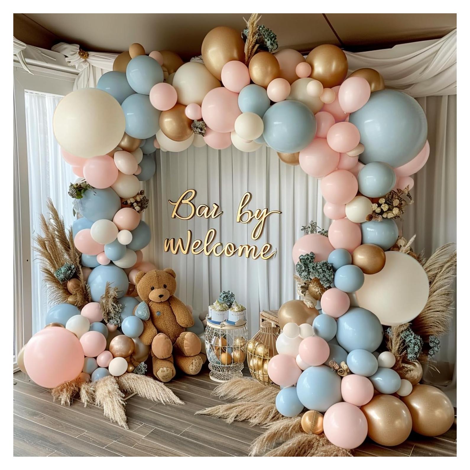 Kit Arco de Globos Revelación Género Blocesa 31 Piezas