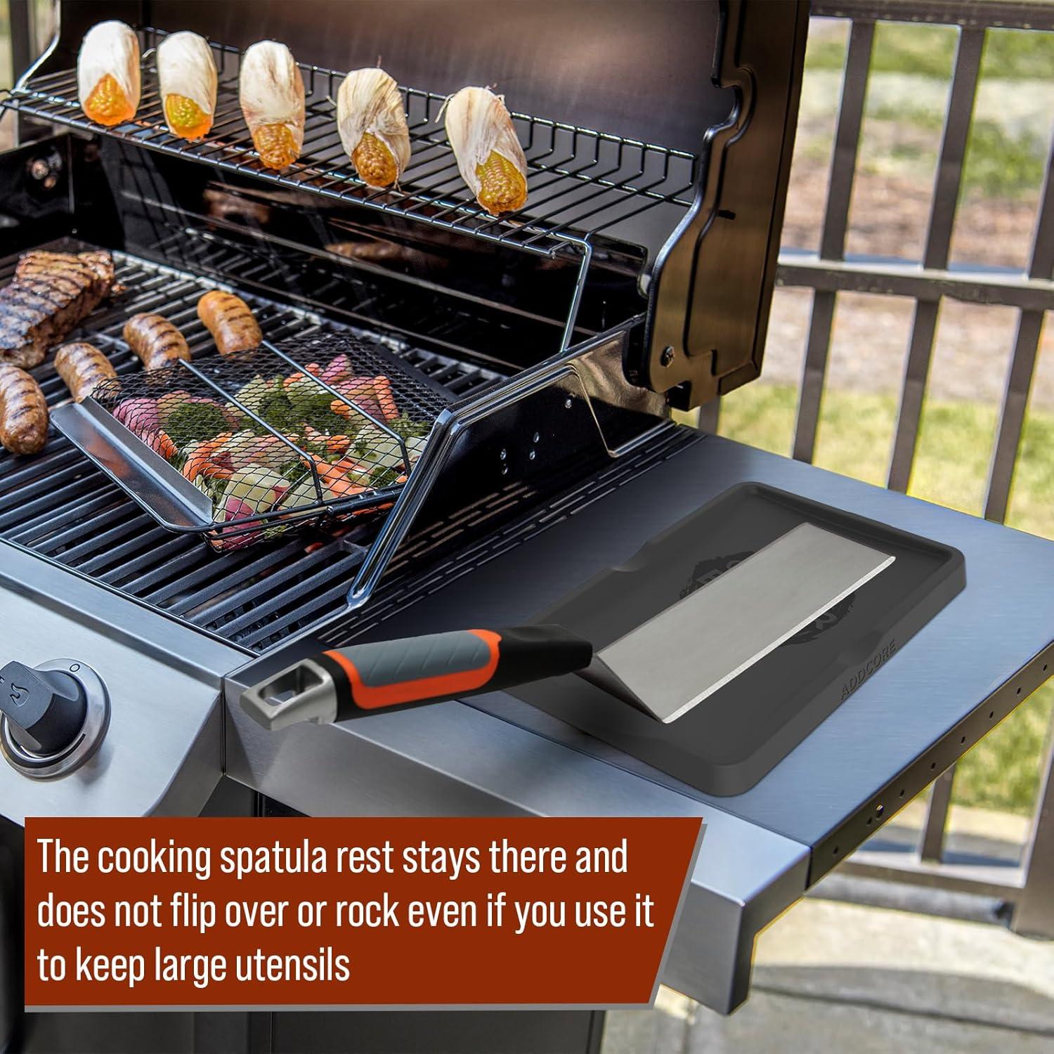 Alfombrilla de Silicona AWEASROY Antideslizante 24.5x17cm Negra