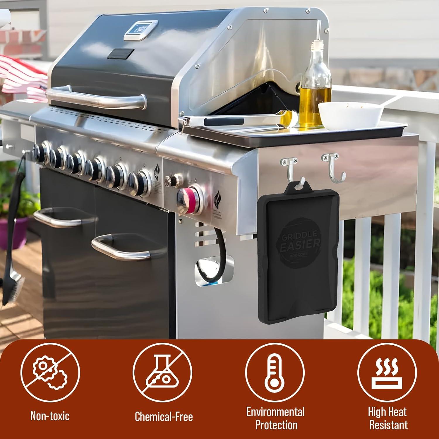 Alfombrilla de Silicona AWEASROY Antideslizante 24.5x17cm Negra