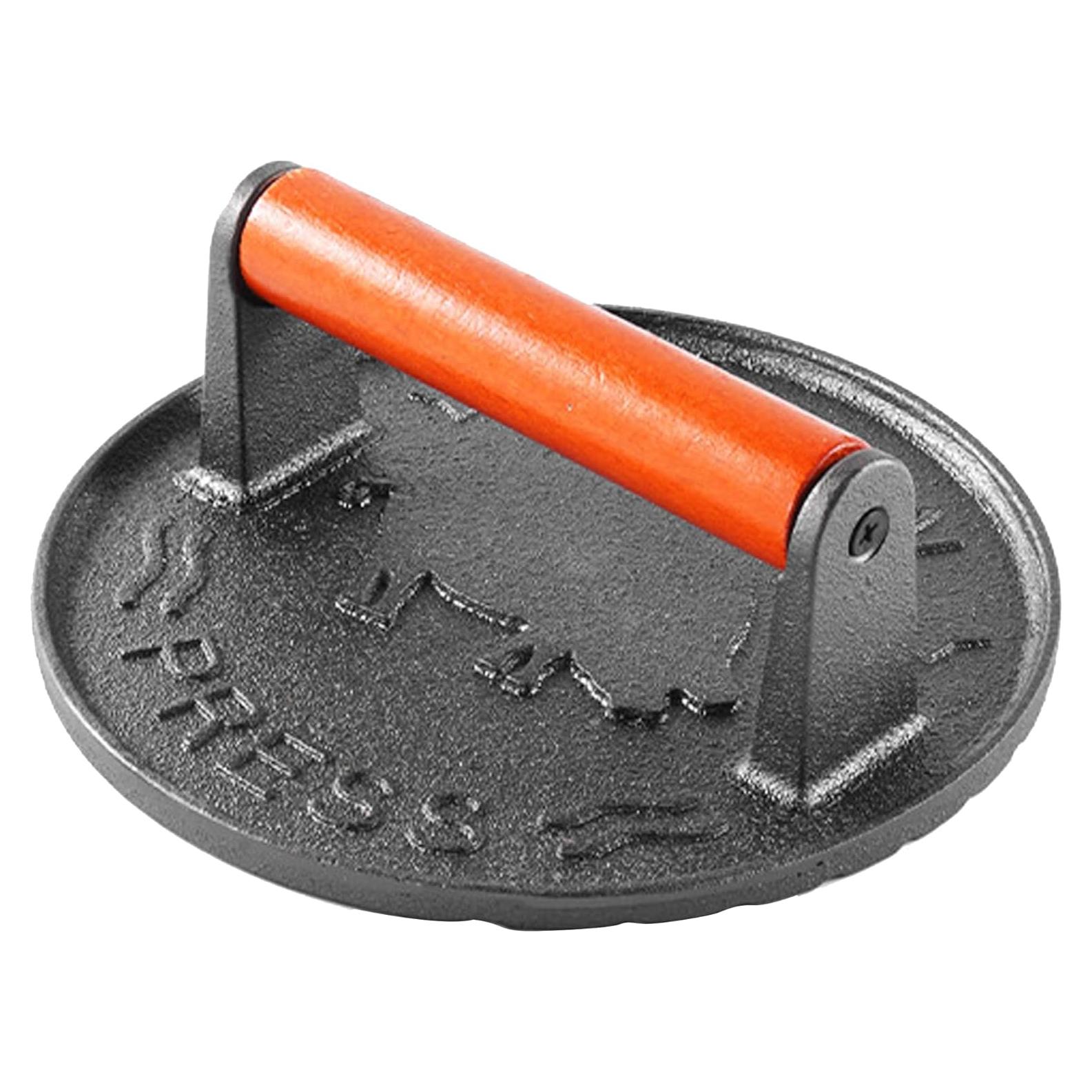 Prensa de Hamburguesas SanKonfu de Hierro Fundido 18 cm